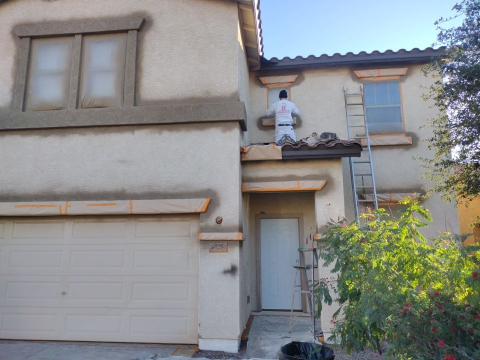 Exterior Painting using Dunn-Edwards EVERSHIELD®  by Crash of Rhinos Painting & Garage Floors
