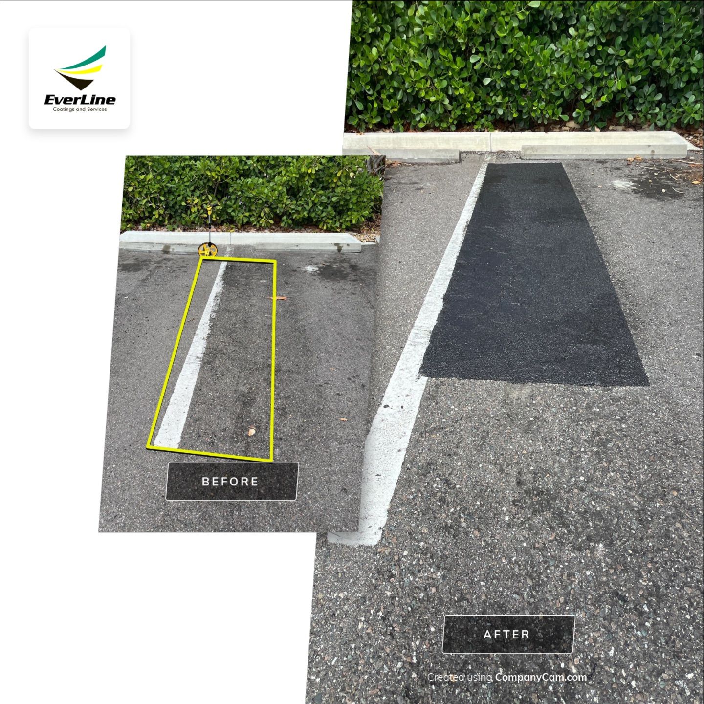 Asphalt Maintenance & Safety Markings at Plymouth Harbor by Everline Coatings & Services - Southwest FL
