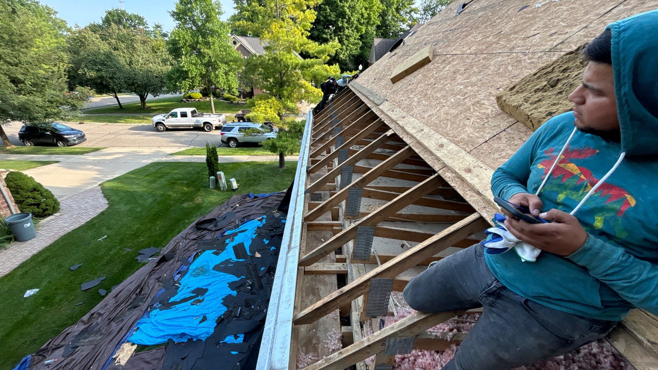 Roof Replacement using CertainTeed Landmark by 180 Contractors