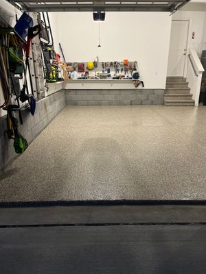 Garage Floor Coating using Loon