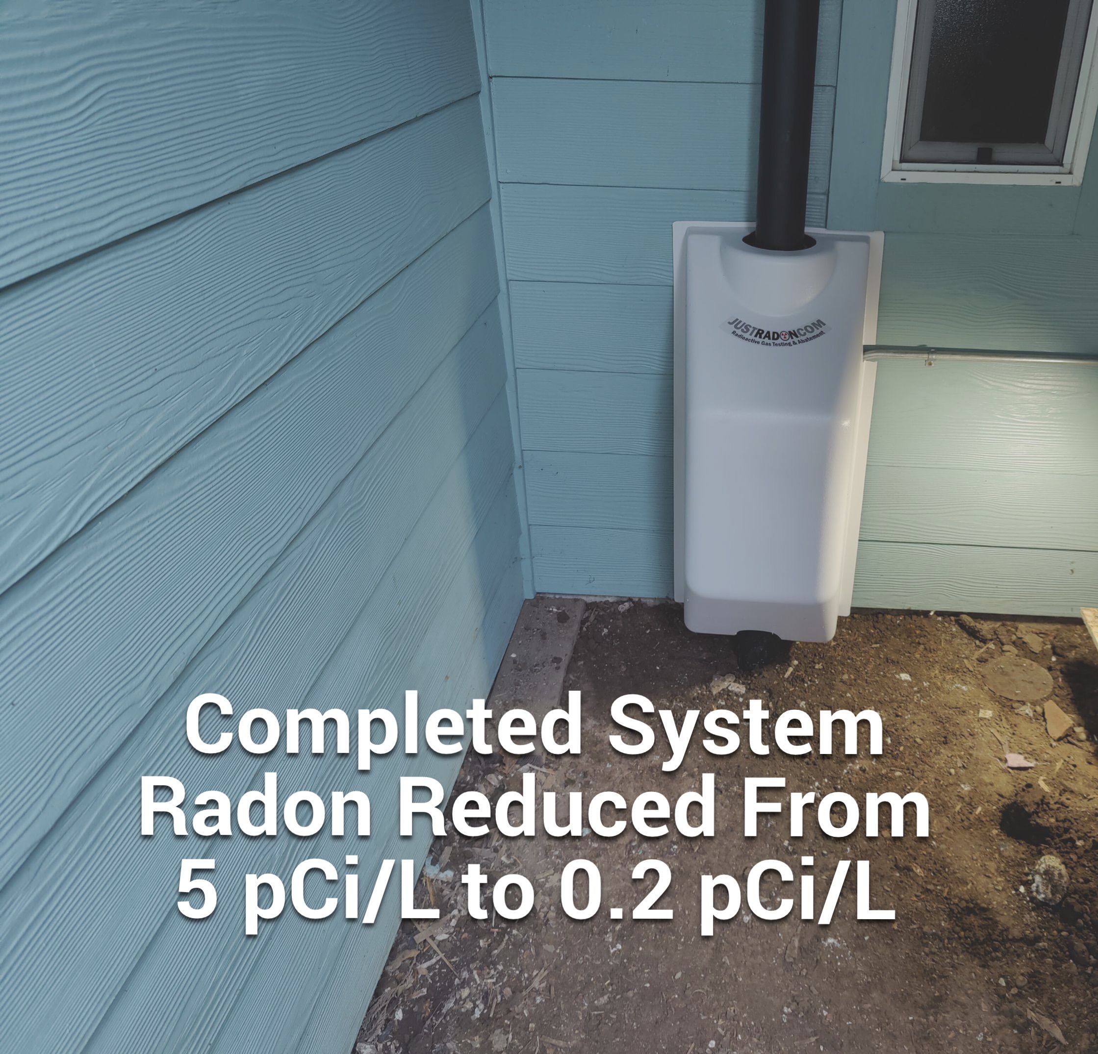 SafeAir™ System with RadonWell™ by JustRadon.Com