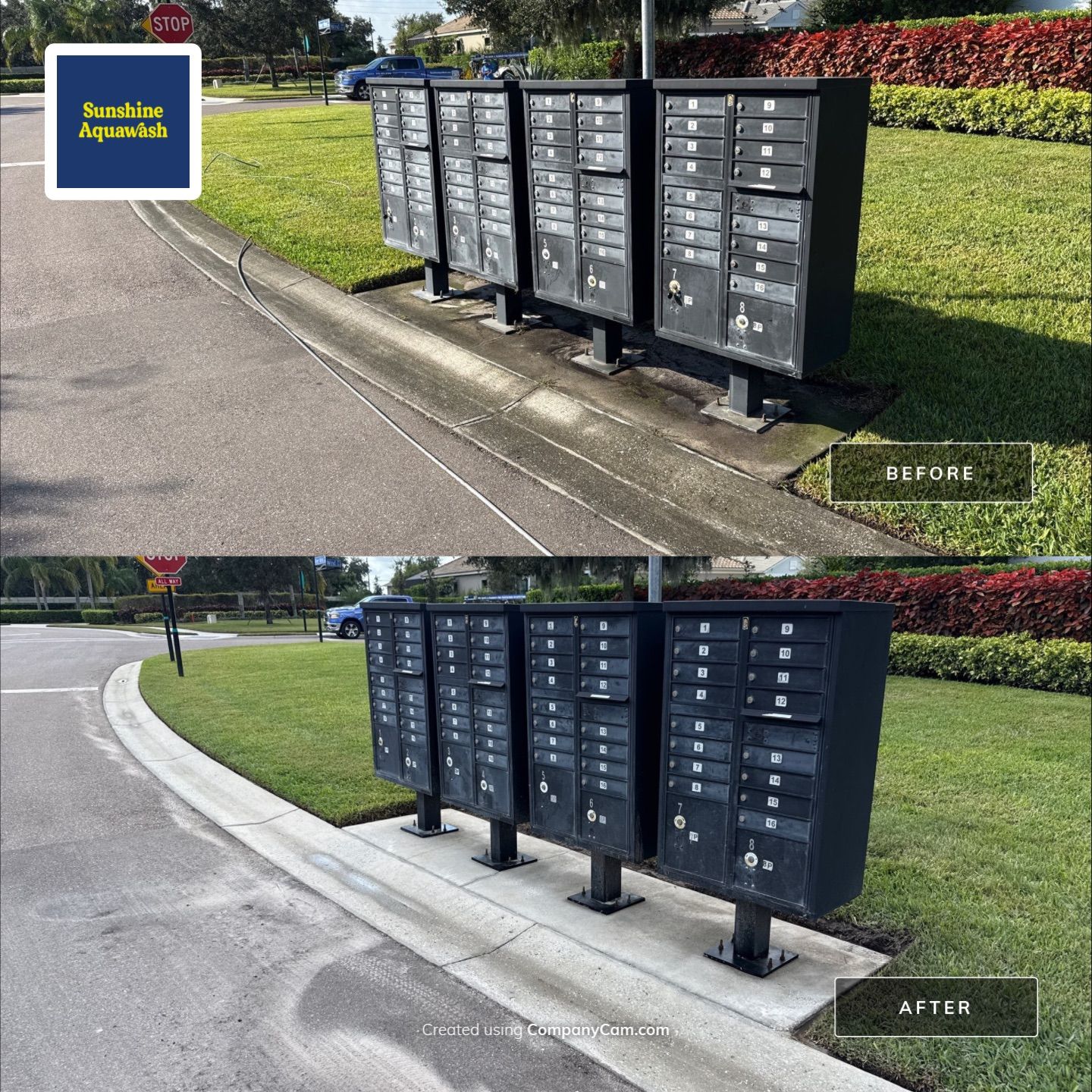 HOA Community Cleaning in River Wind | Sidewalk & Curb Pressure Washing in Bradenton, FL by Sunshine AquaWash