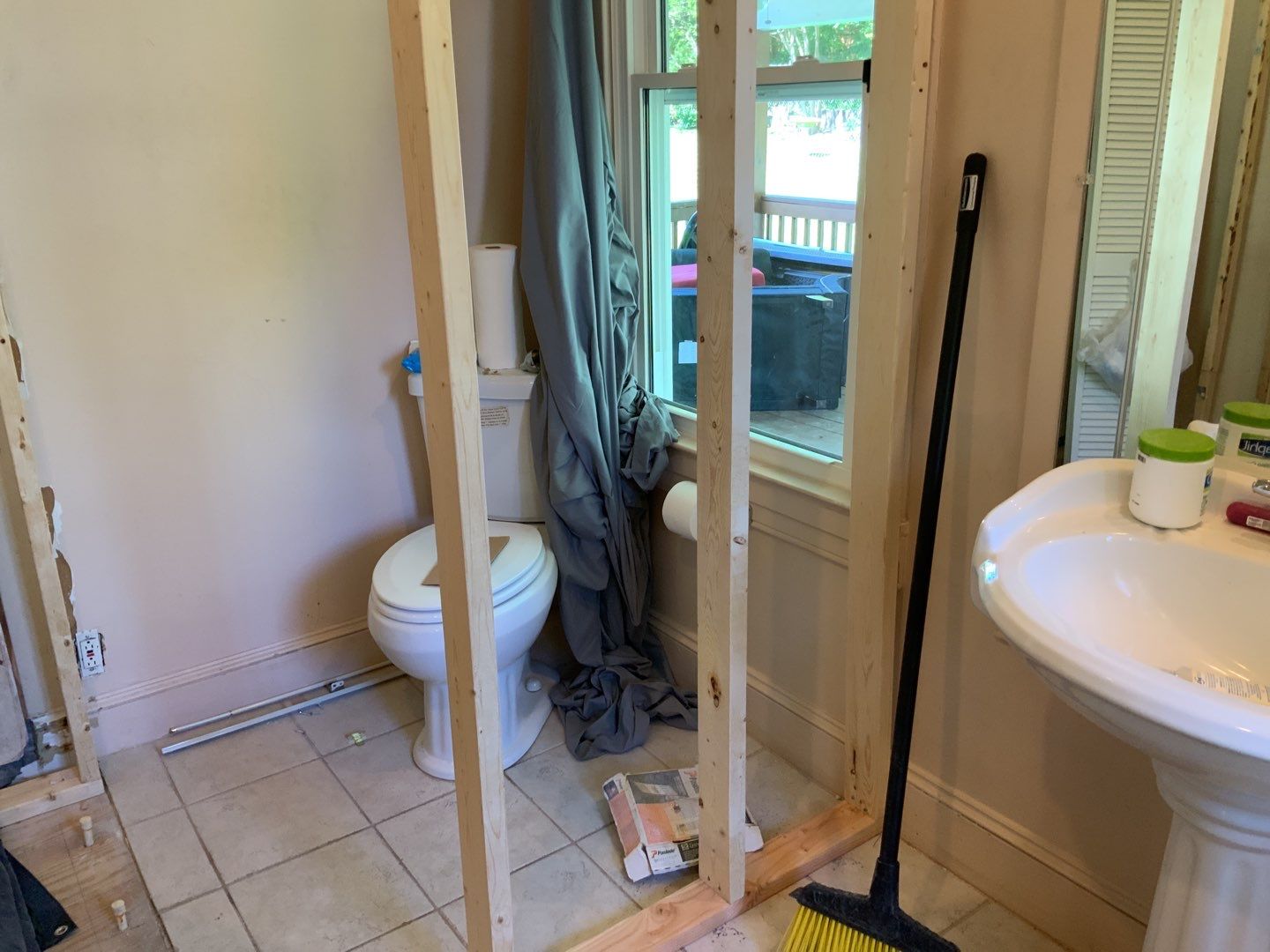 Bathroom Remodel using New Bathroom Tile and Tube by Alpha Design Services