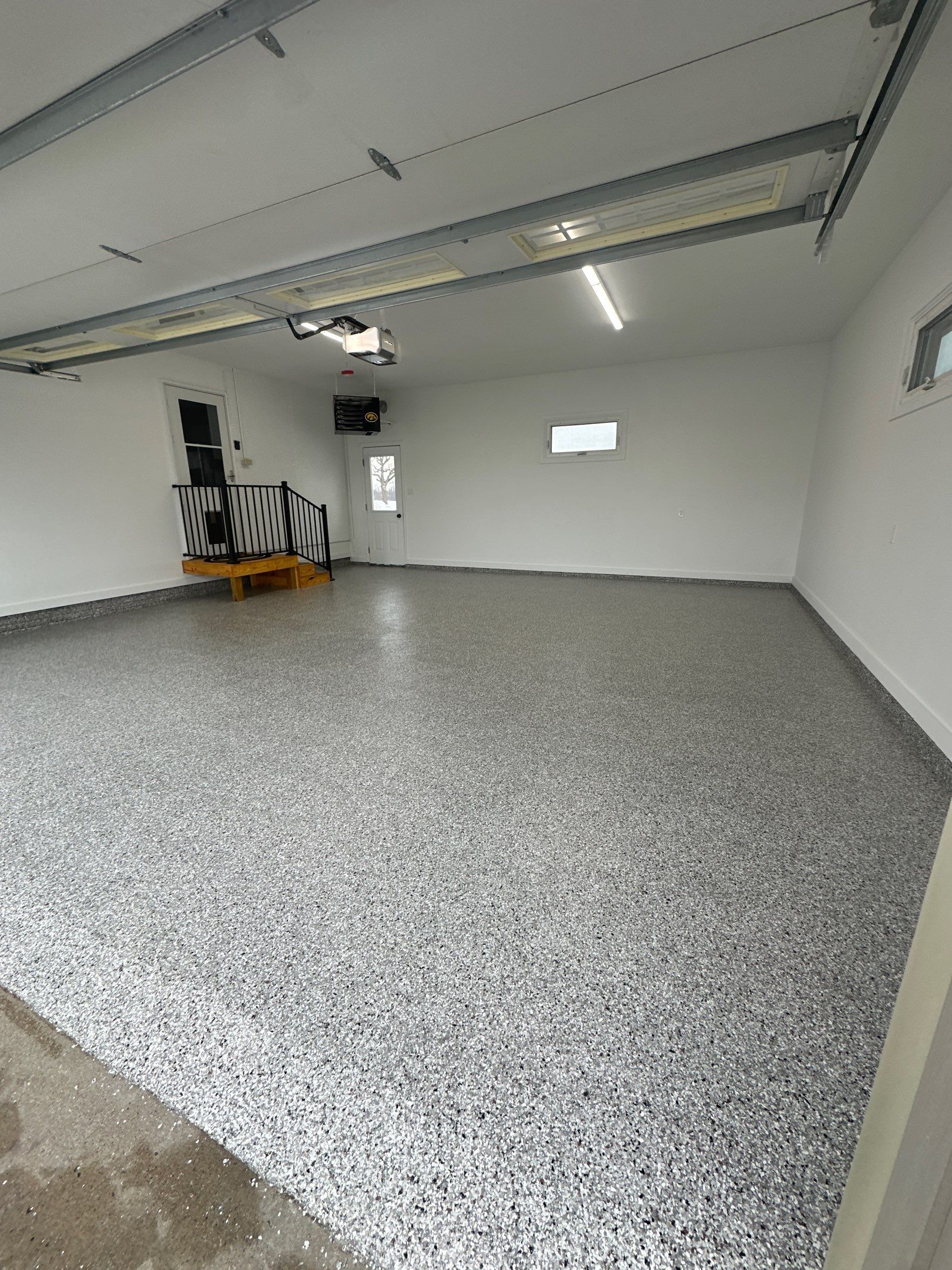 Marshalltown Garage Floor Renovation by Revival Concrete Coatings