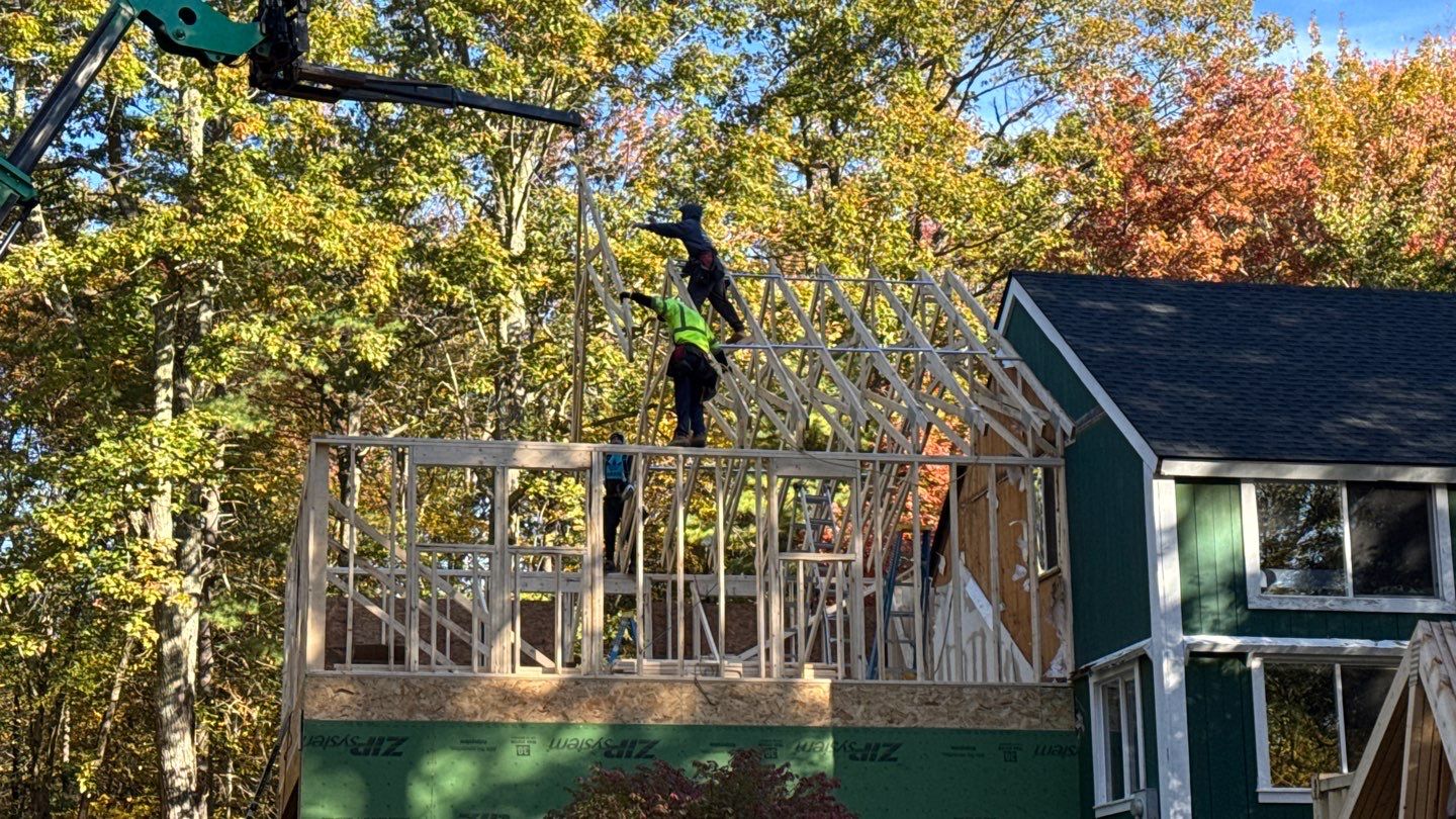 Custom ADU Construction with Vaulted In-Law Suite – LP SmartSide®, ZIP System® & Harvey® Windows by Sensible Home Solutions