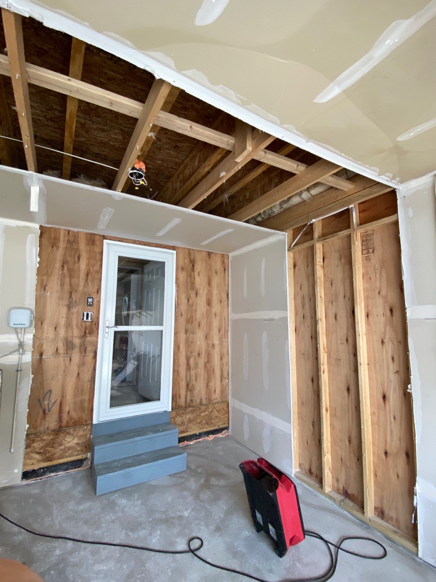 Project in Chesterfield by EzDry Water Mitigation & Property Restoration