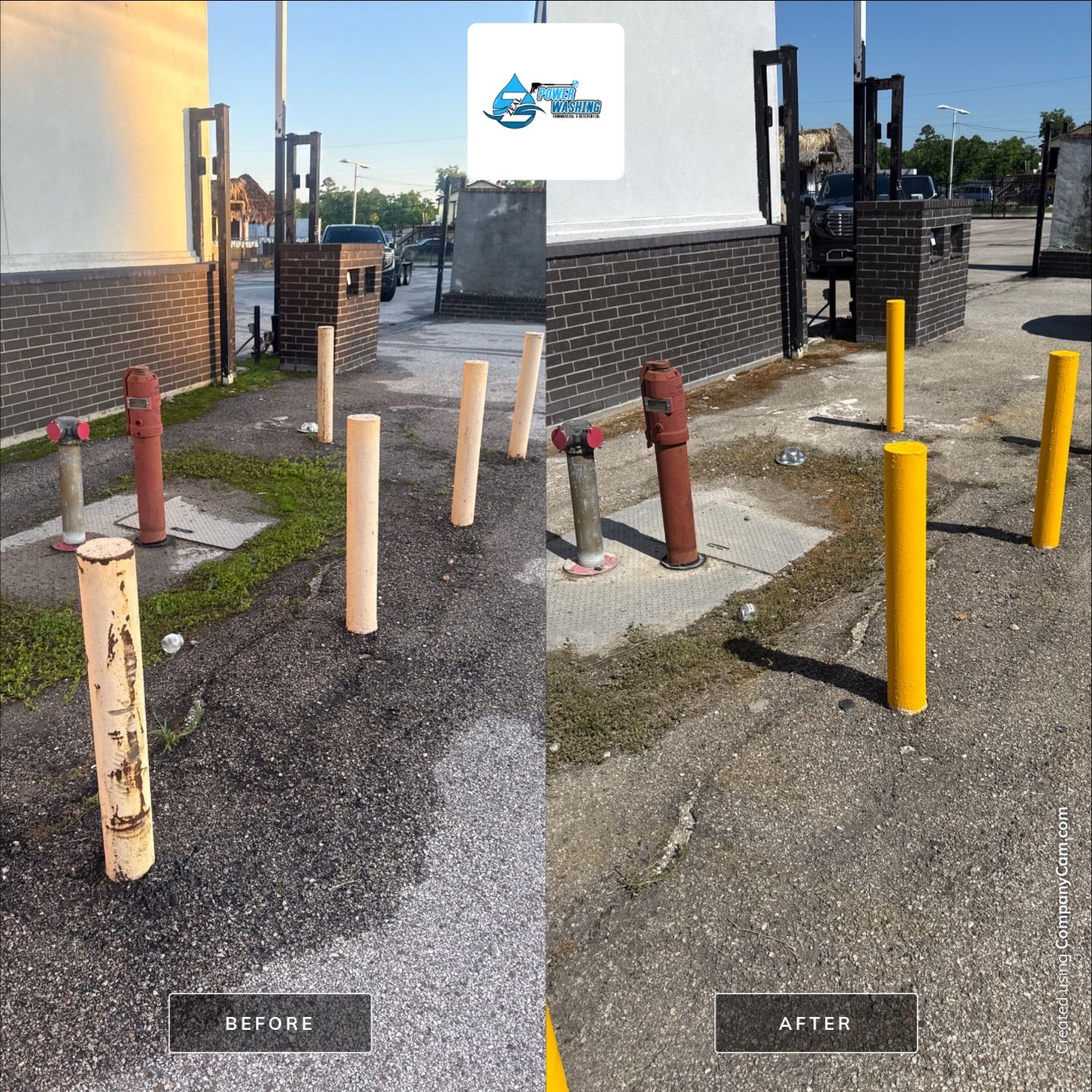 Commercial Parking Lot Striping and Safety Marking Installation in Houston by Zeal Power Washing