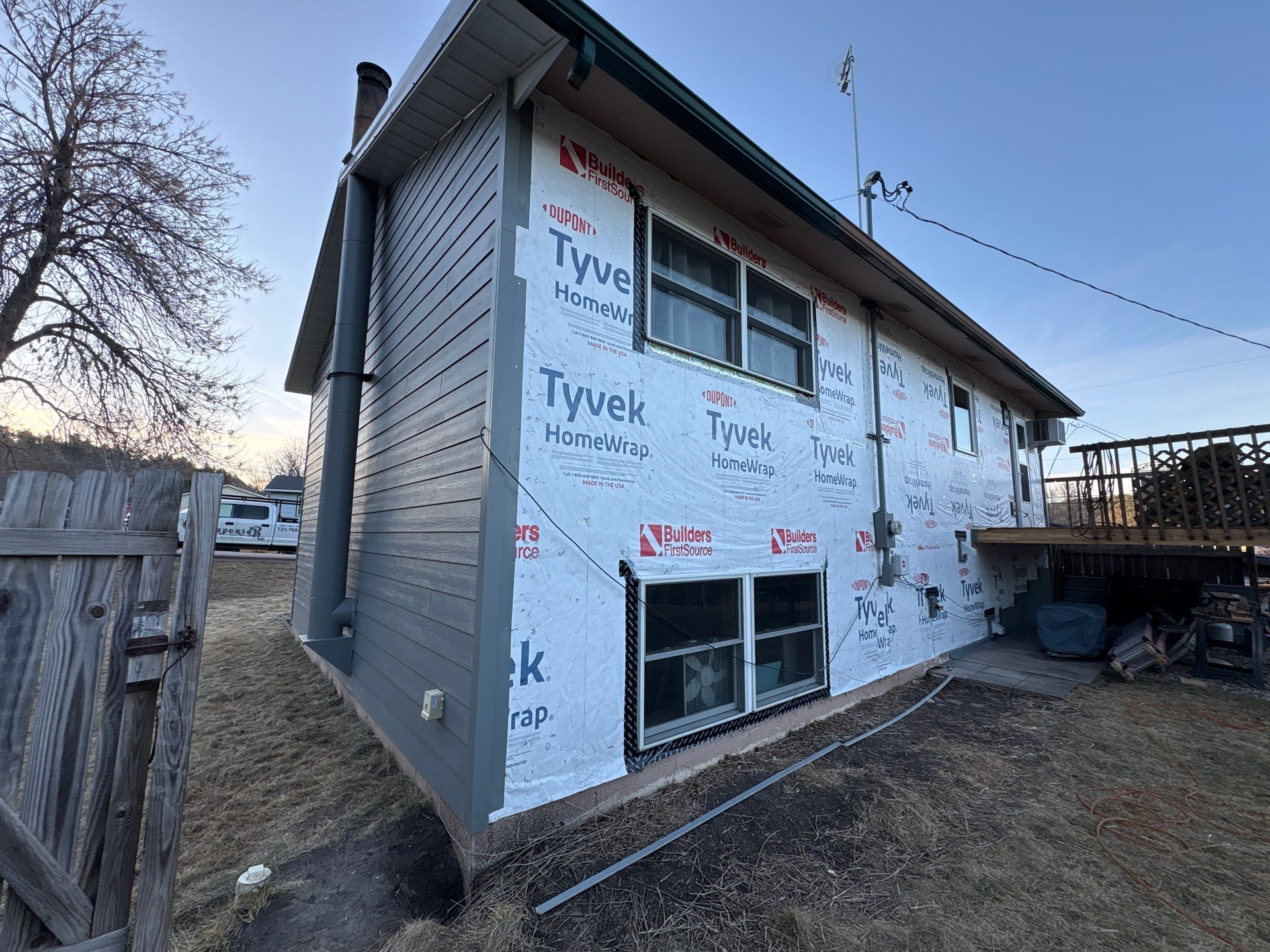 Black Hawk Home Showing its Age by Superior Siding Inc