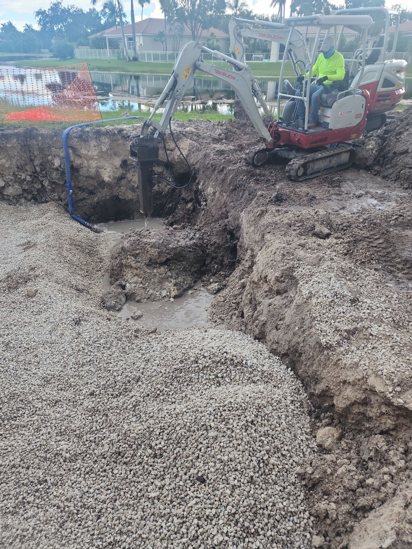 Project in Weston by ROSMEL POOLS INC