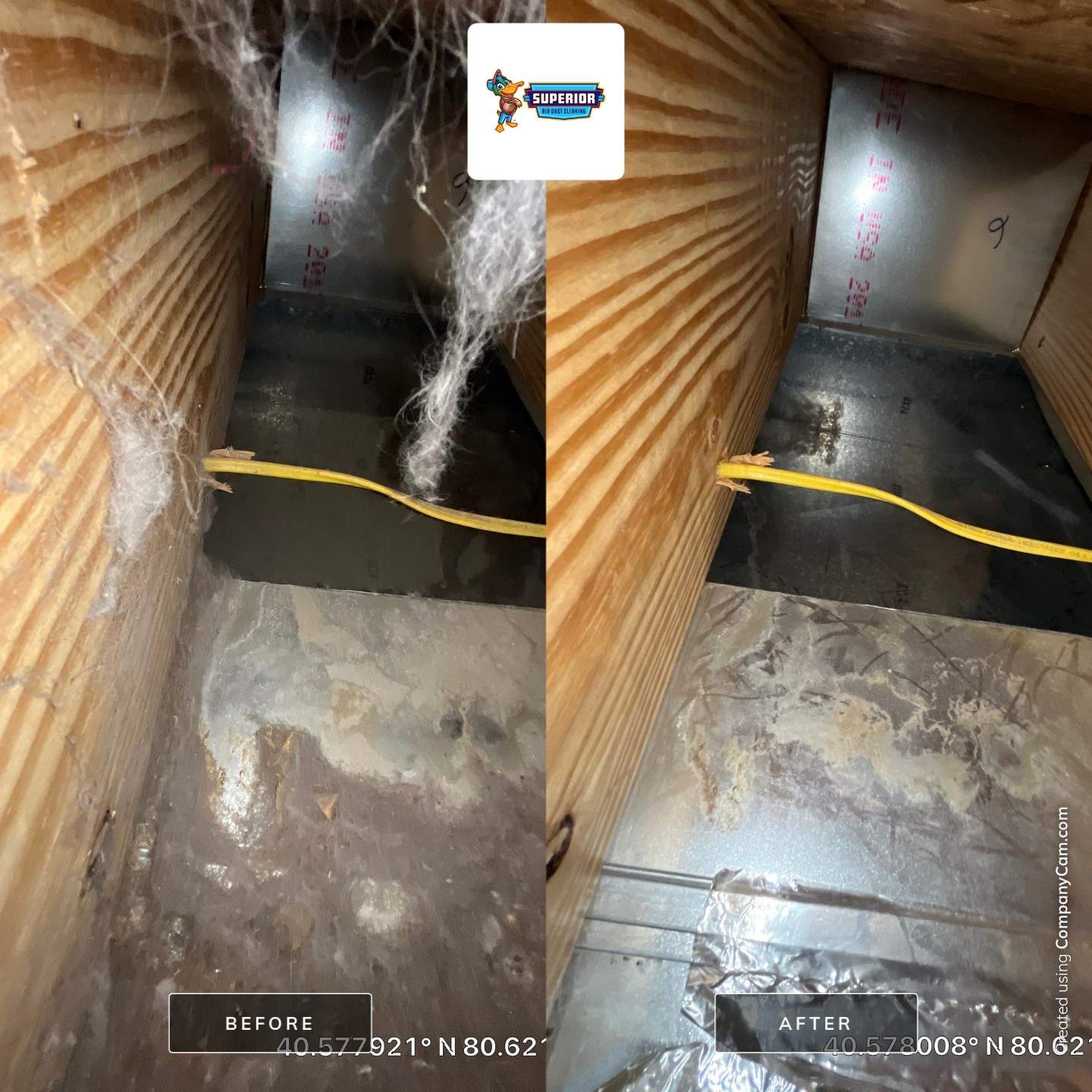 Air Duct Cleaning With a Vacuum Truck in New Cumberland, WV by Superior Air Duct Cleaning