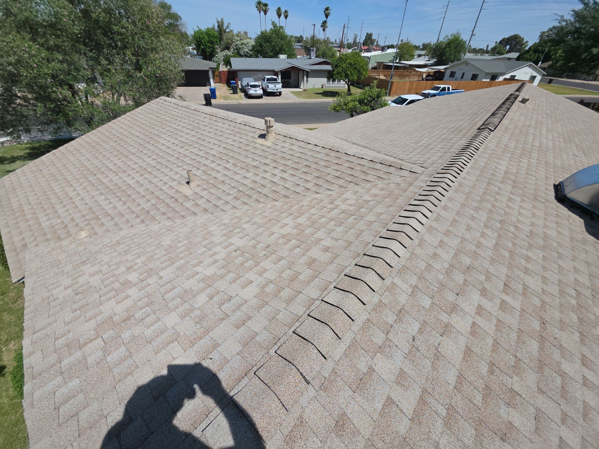 New GAF Roof in Mesa, Arizona by Weather-Tite Roofing
