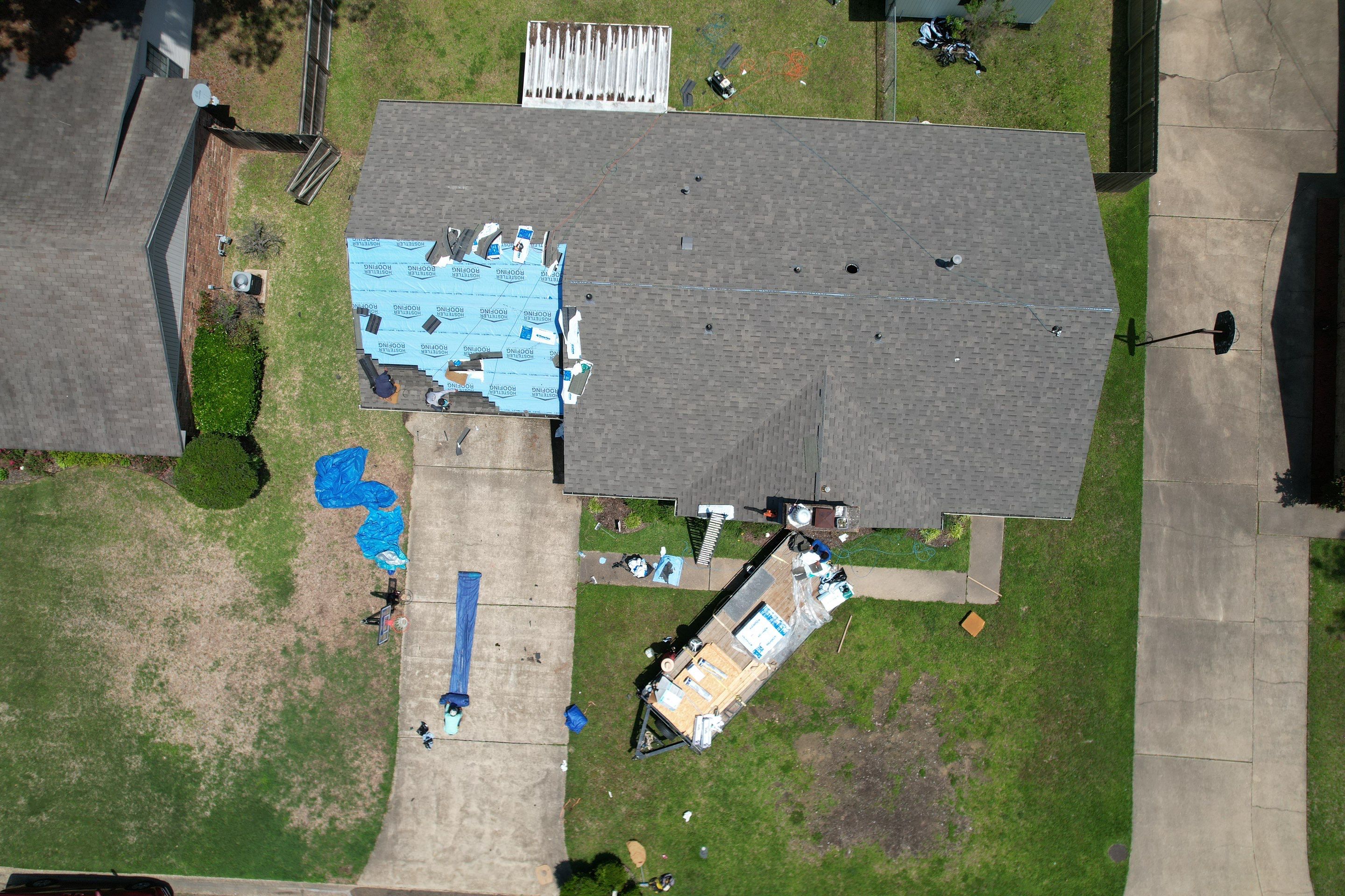 Residential Shingle Reroof using Malarkey Vista by Hostetler Roofing