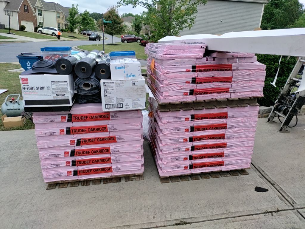 Residential Roofing Installation using Owens Corning TruDef Peppermill Gray by Inspector Roofing and Restoration