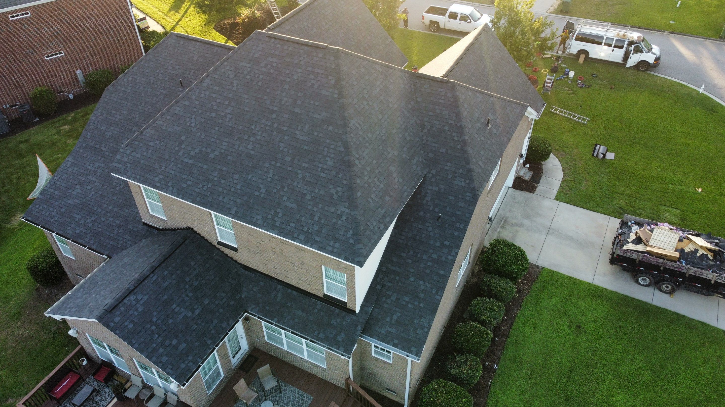 New Hail Damage Roof Replacement  by Midlands Roofing & Exteriors