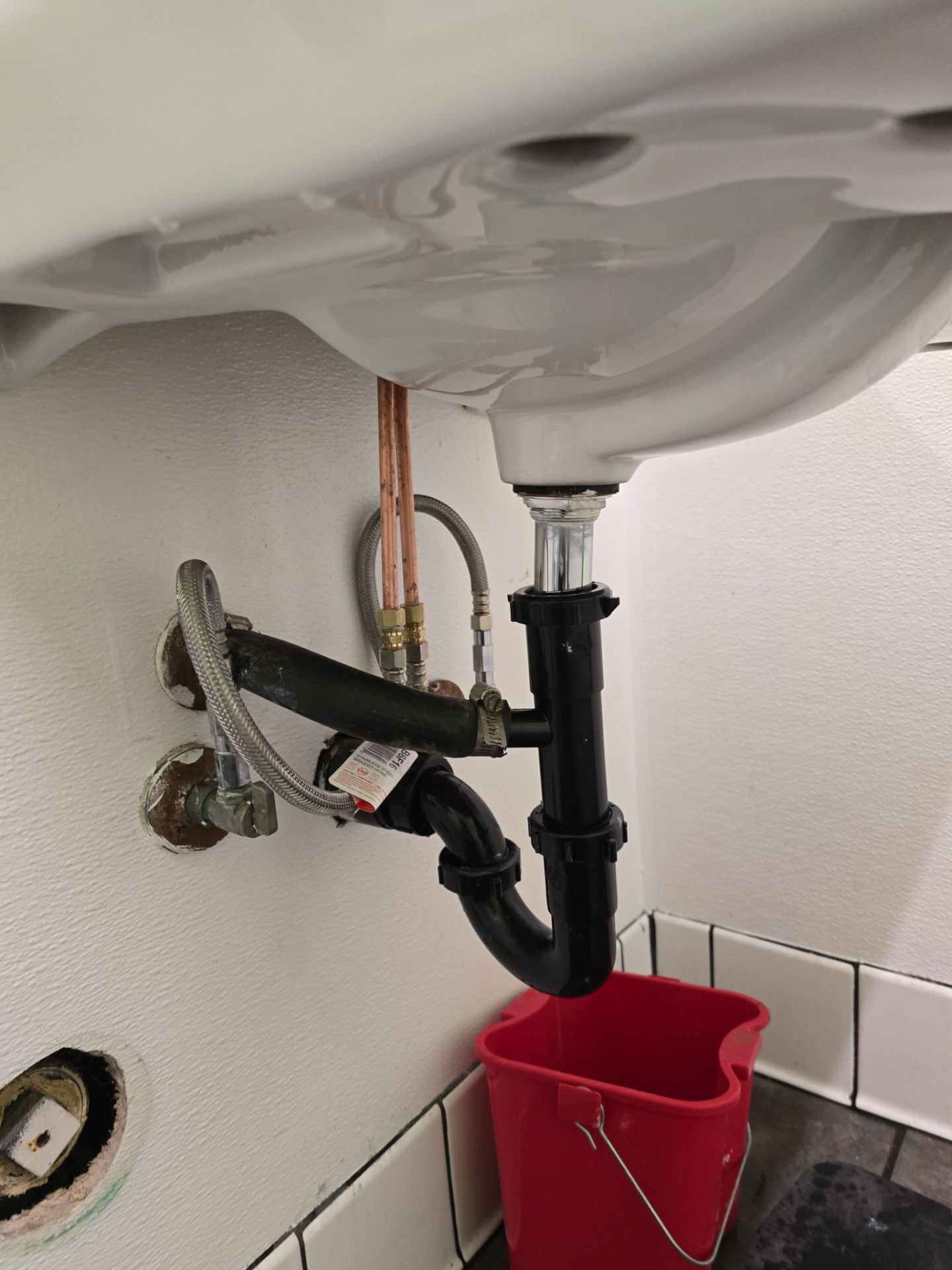Sink Installation with Faucet & Plumbing by Us Plumbing