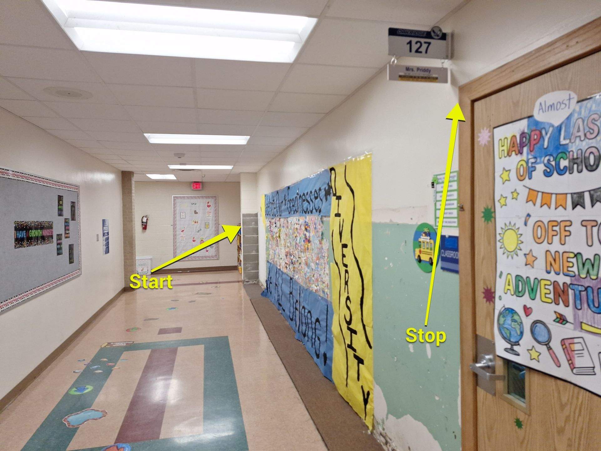 Interior Drywall Patching and repainting for Oakridge School district! by Gordon Painting