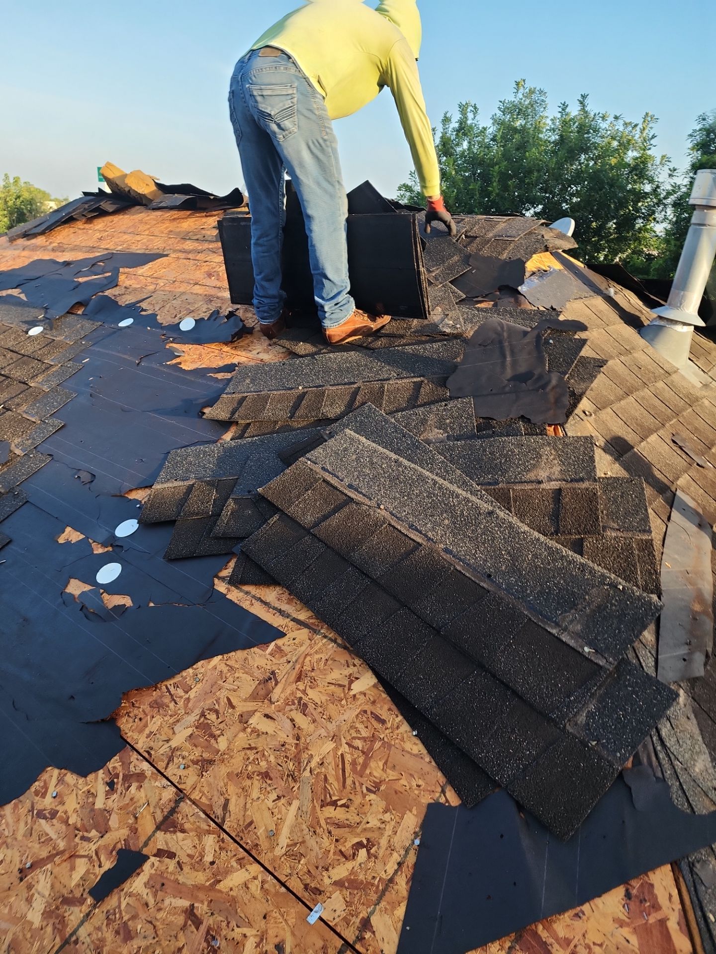 Residential Roofing Repair using Owen's Corning Duration (Lifetime) Shingles by Roof Repair Company