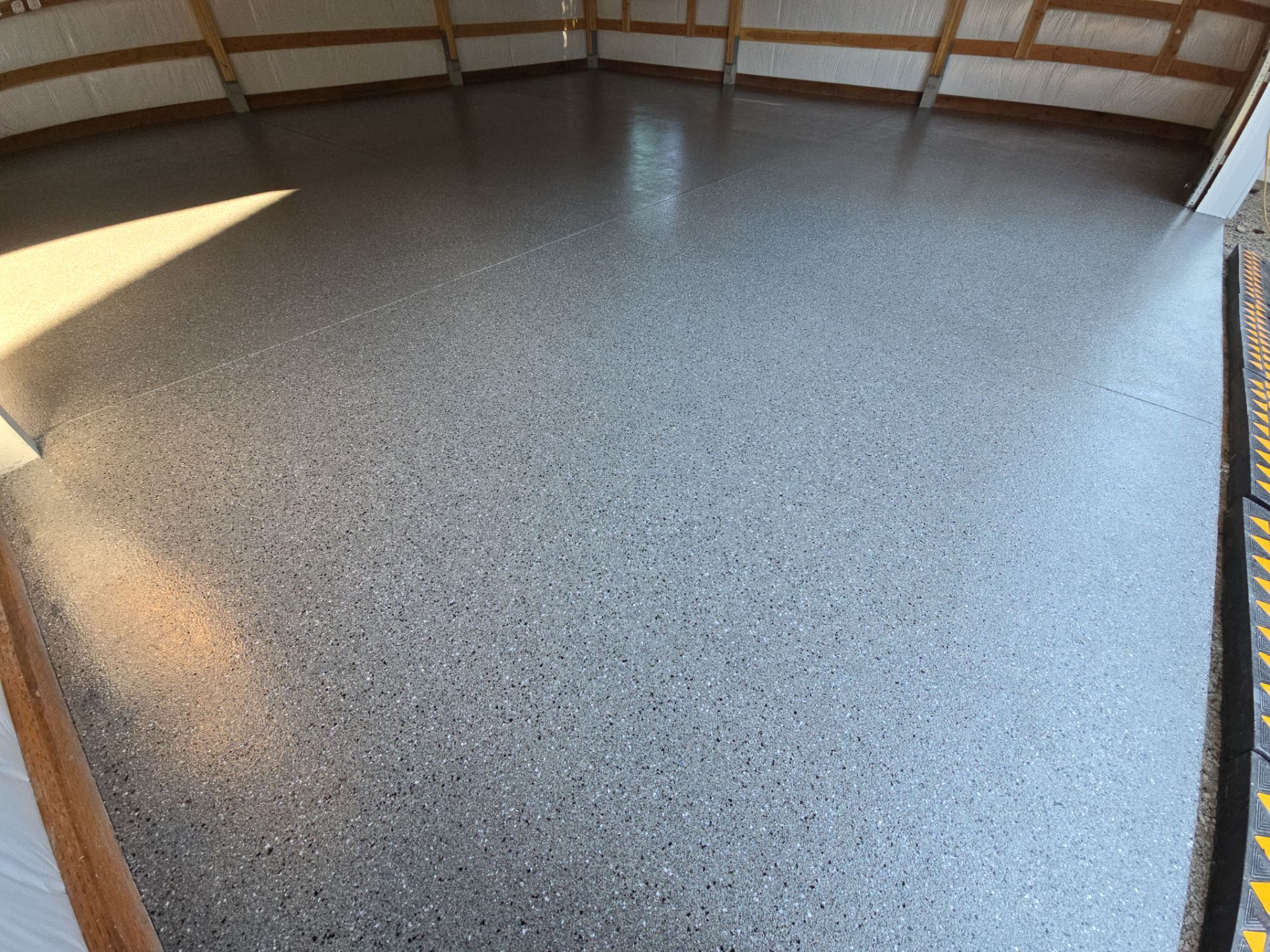 Shop Transformation using Slate Hybrid by Croc Coatings, LLC