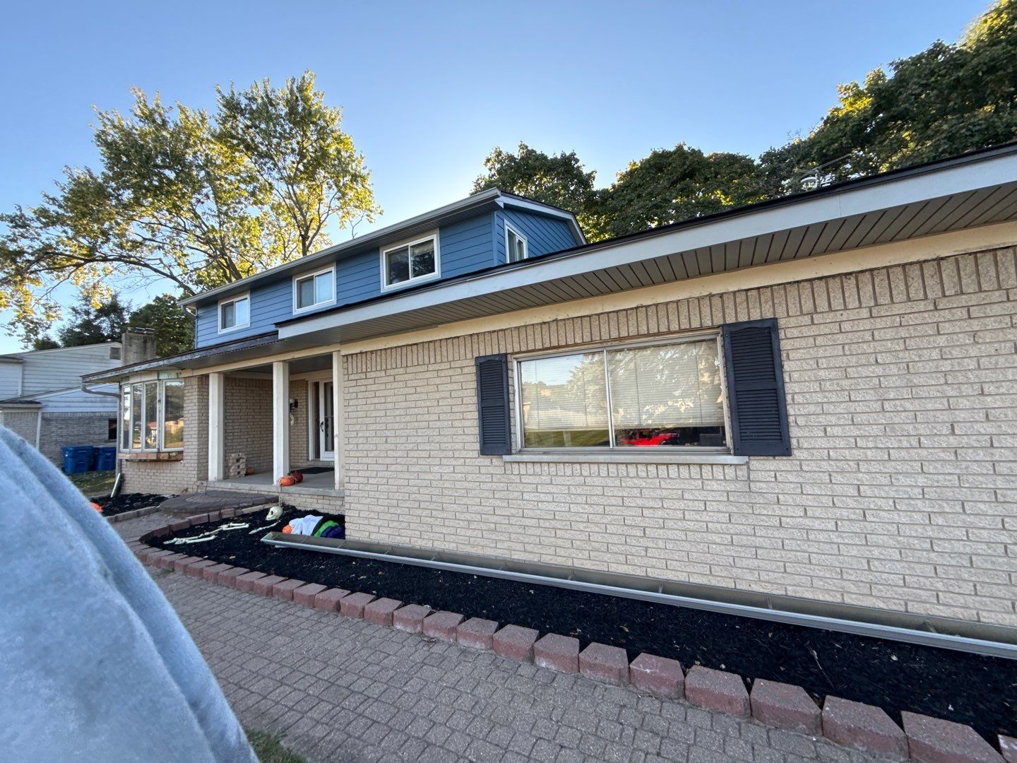 Siding Replacement using Ascend Laguna Blue by 180 Contractors