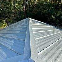 24ga 1" Nail-Strip Mill Finish by Total Roofing System The Metal Roof Experts