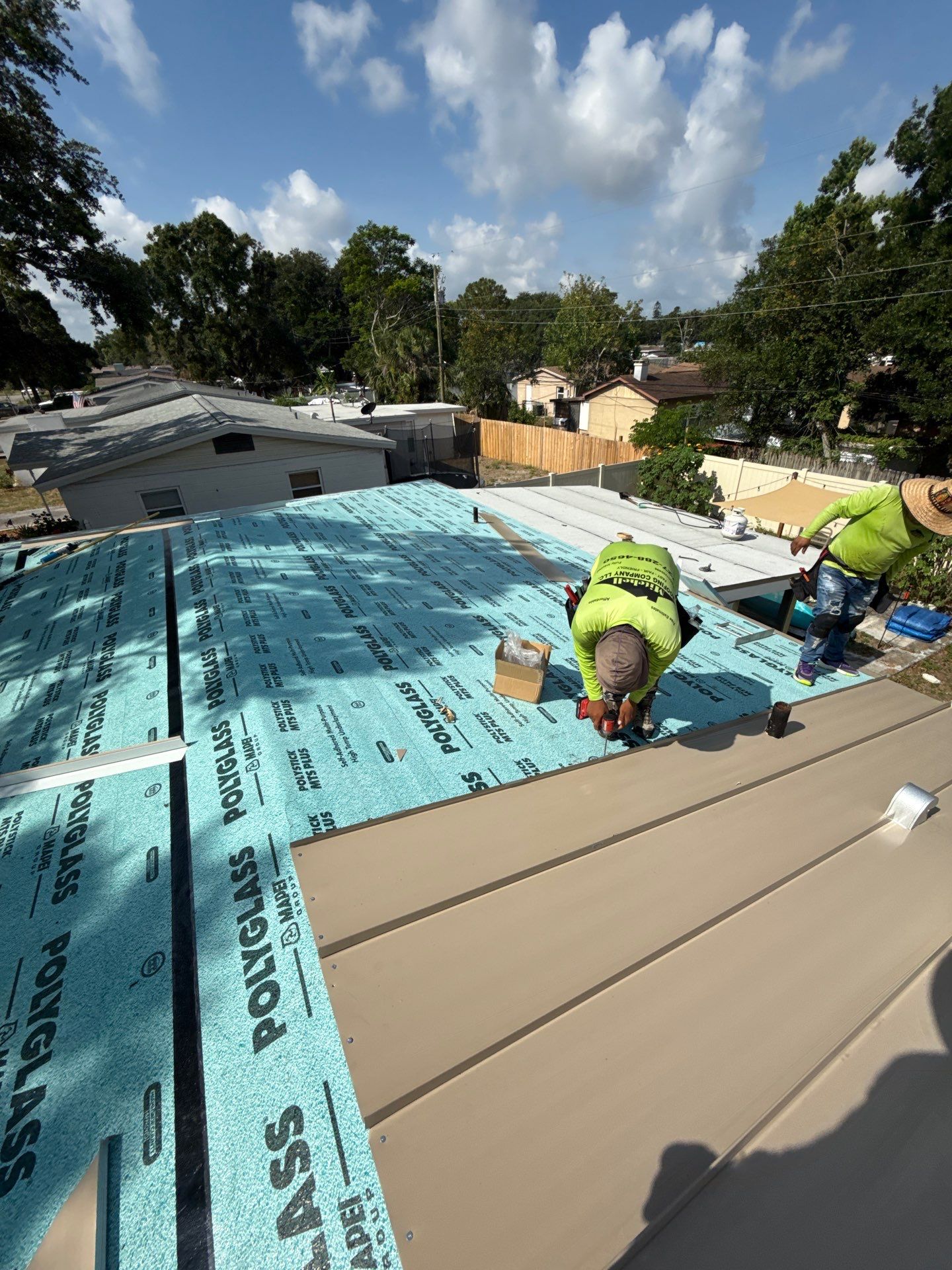 Project in Pinellas Park 33781 by Mitchell Roofing Company LLC 
