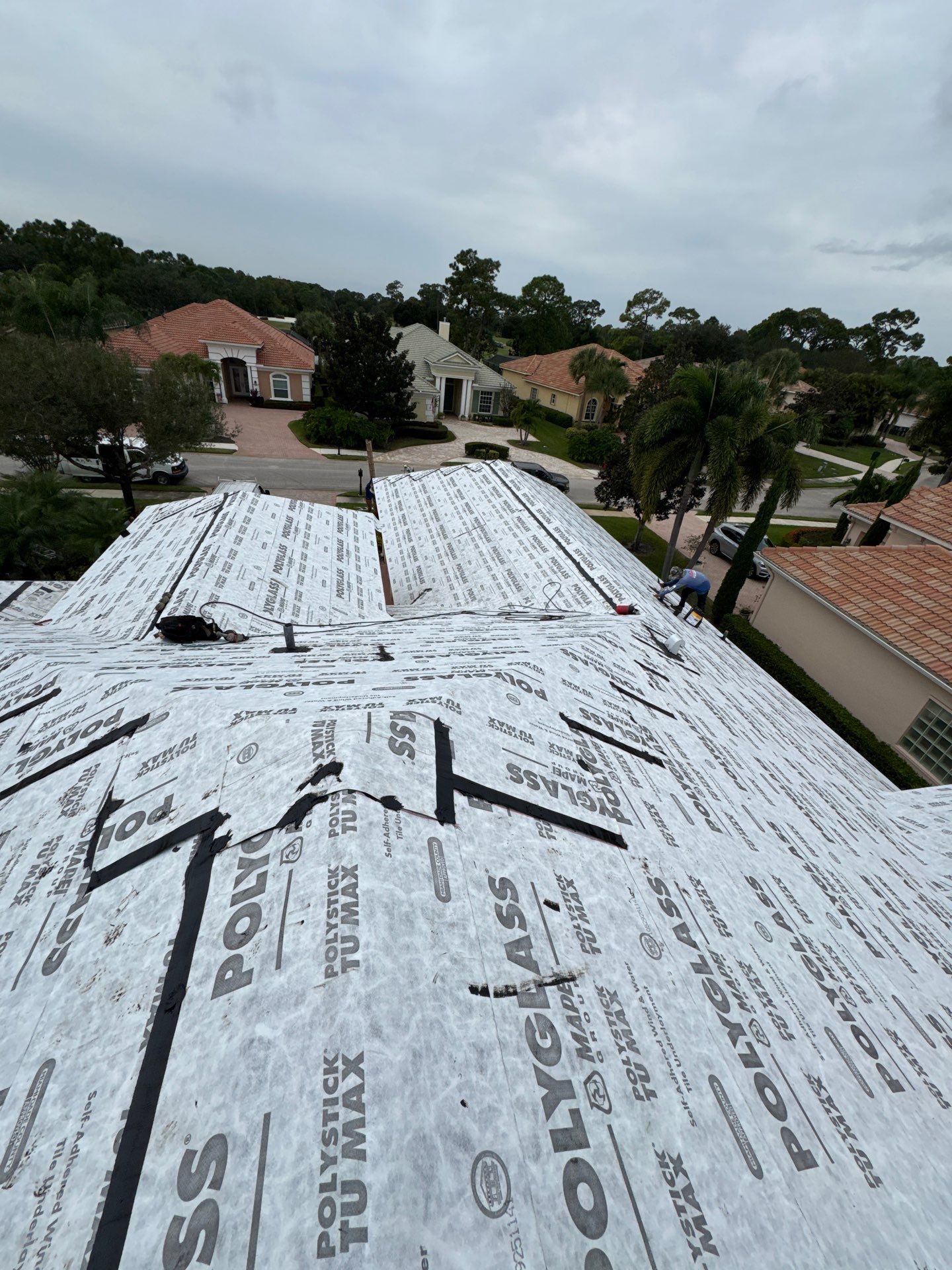 Project in Port St Lucie by Rhino Roofs