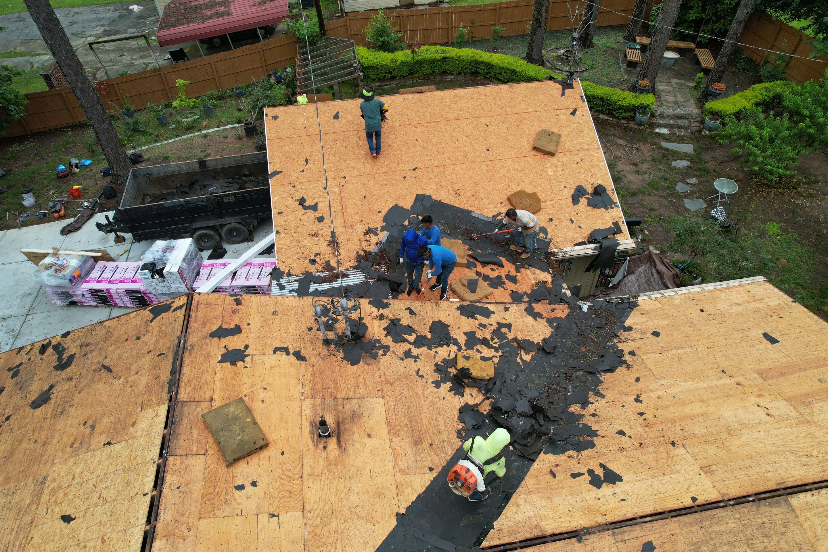 Residential Roofing Installation using Owens Corning by Inspector Roofing and Restoration