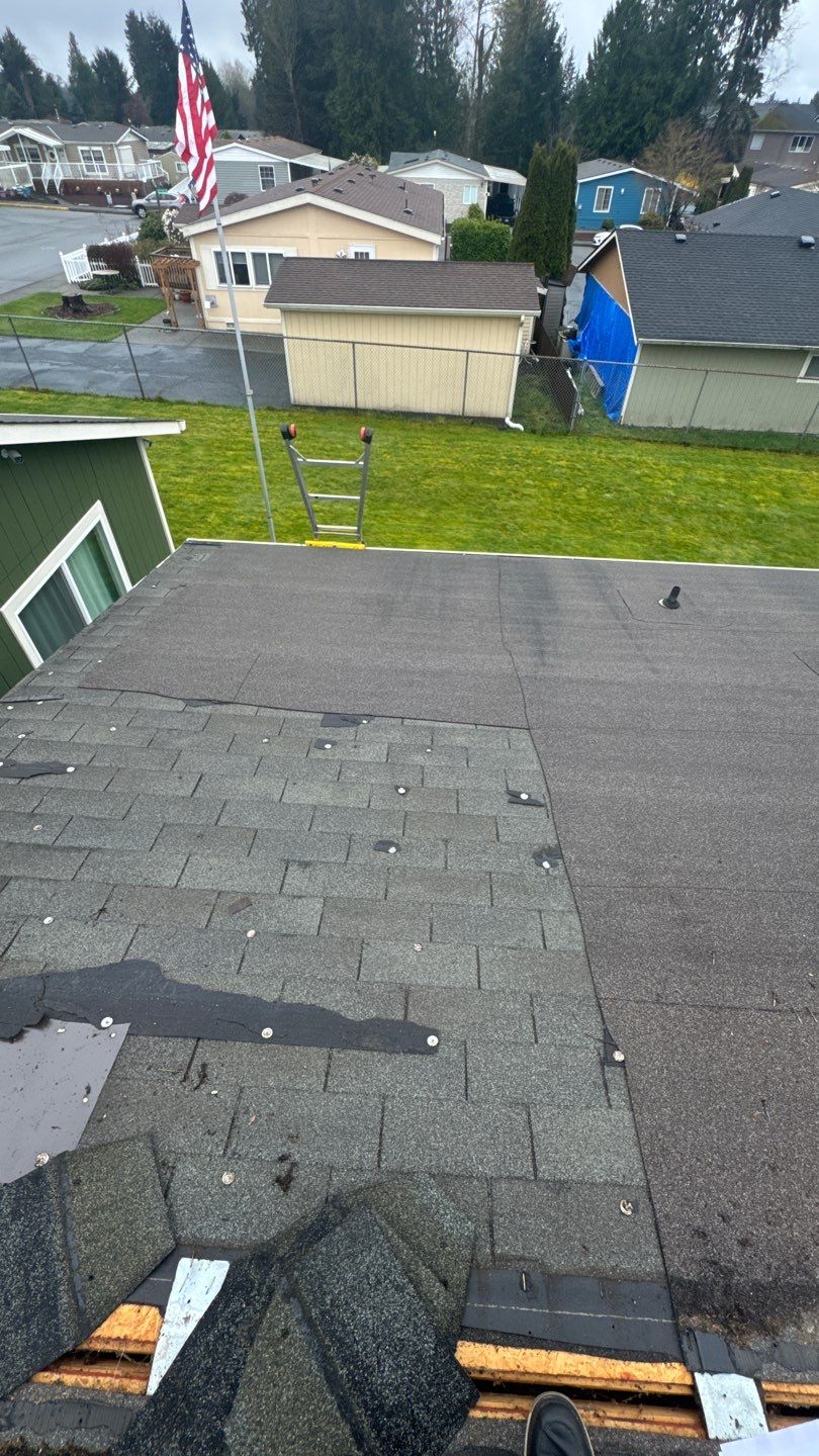 Residential Roofing Installation using GAF UHDZ Shingles by Roofing Formula LLC