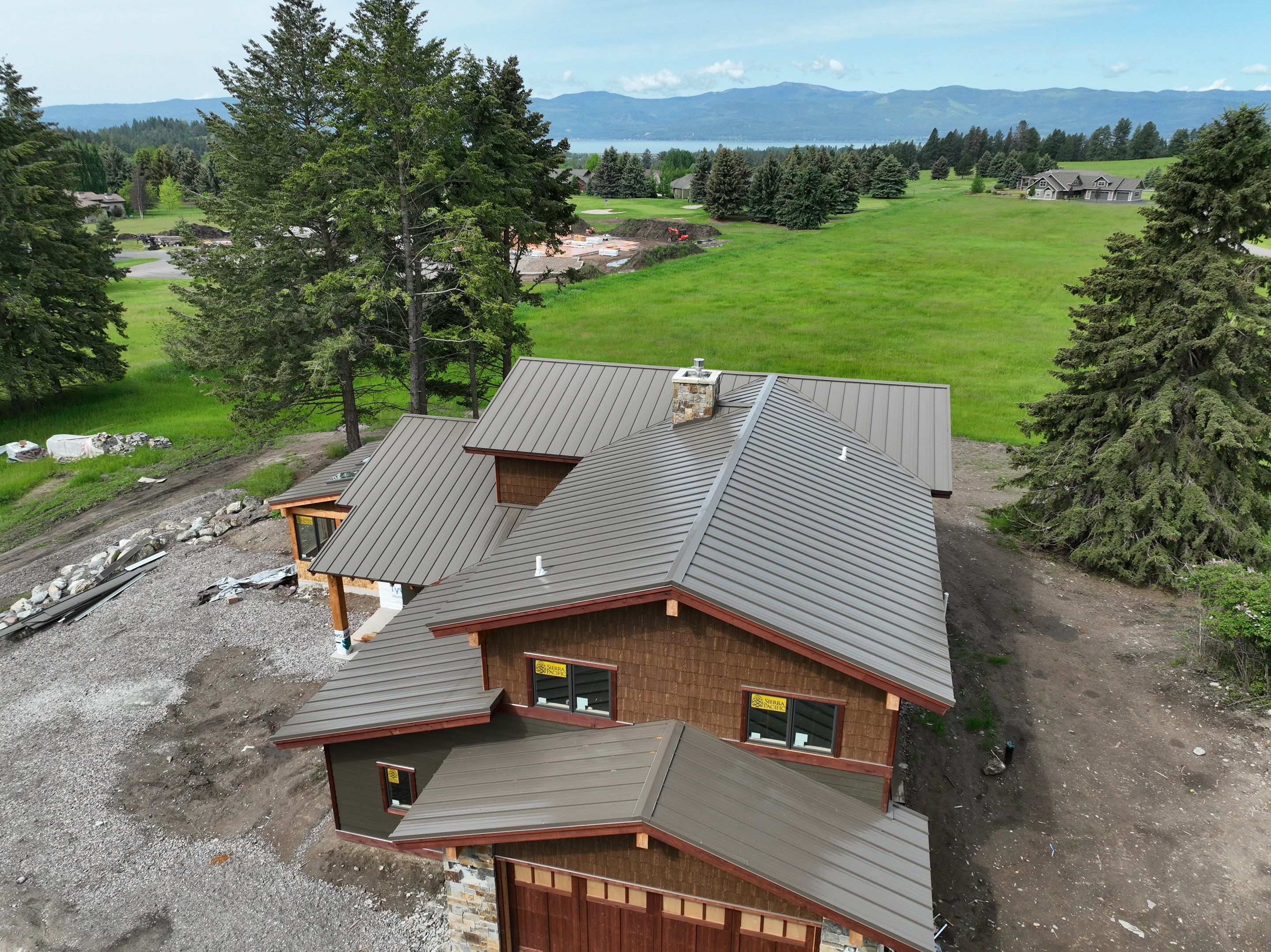 Glacier Steel - Weathered Copper (16") by Montana Roofing Solutions