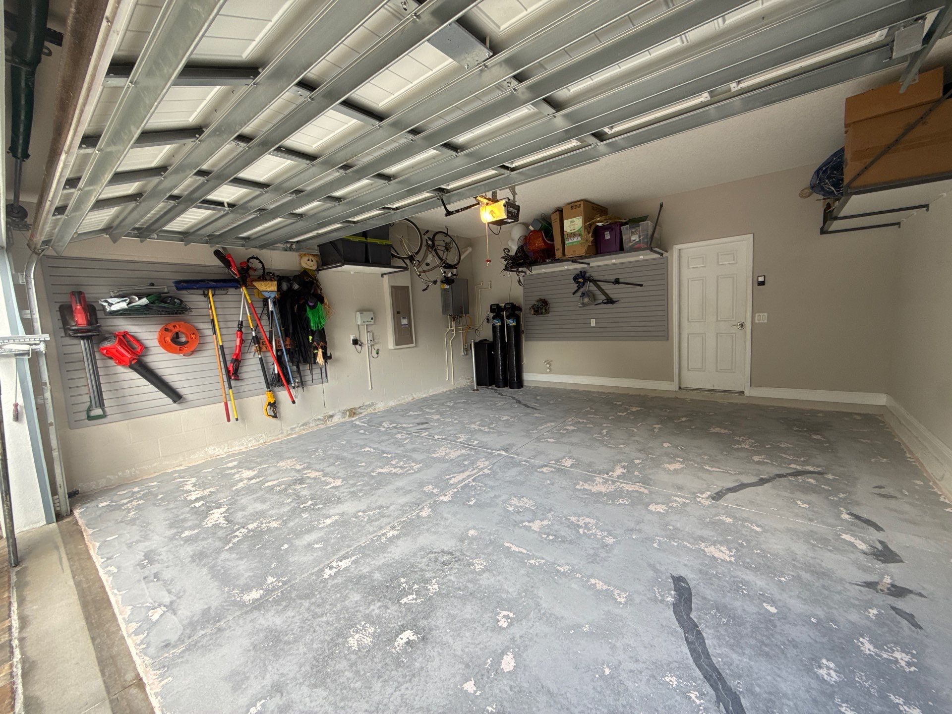 Garage Organization Project in Lithia by Square 1 Garage and Closet Solutions