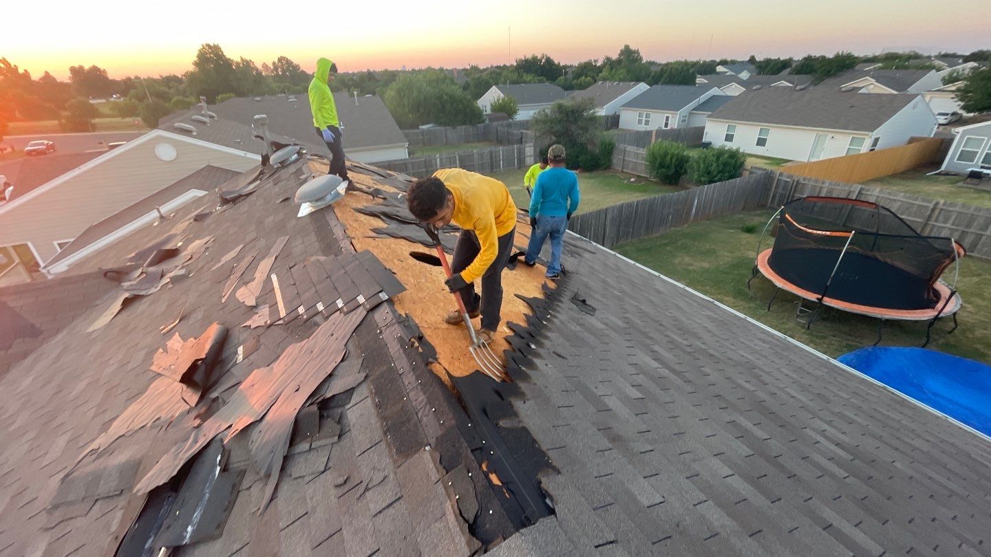 Residential Roofing Installation using GAF Natural Shadow  by A & H Roofing and Contracting