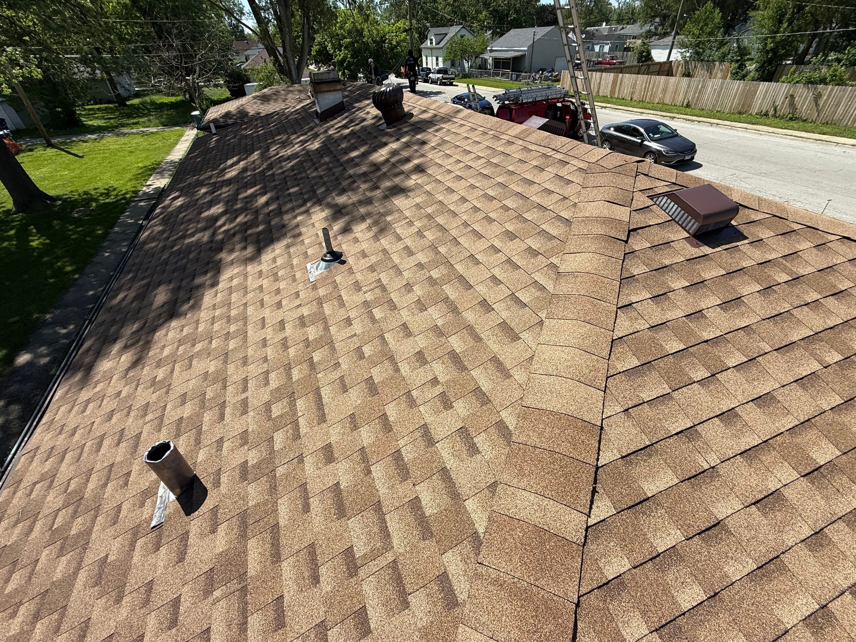 Roof replacement by Optimal Home Improvement 