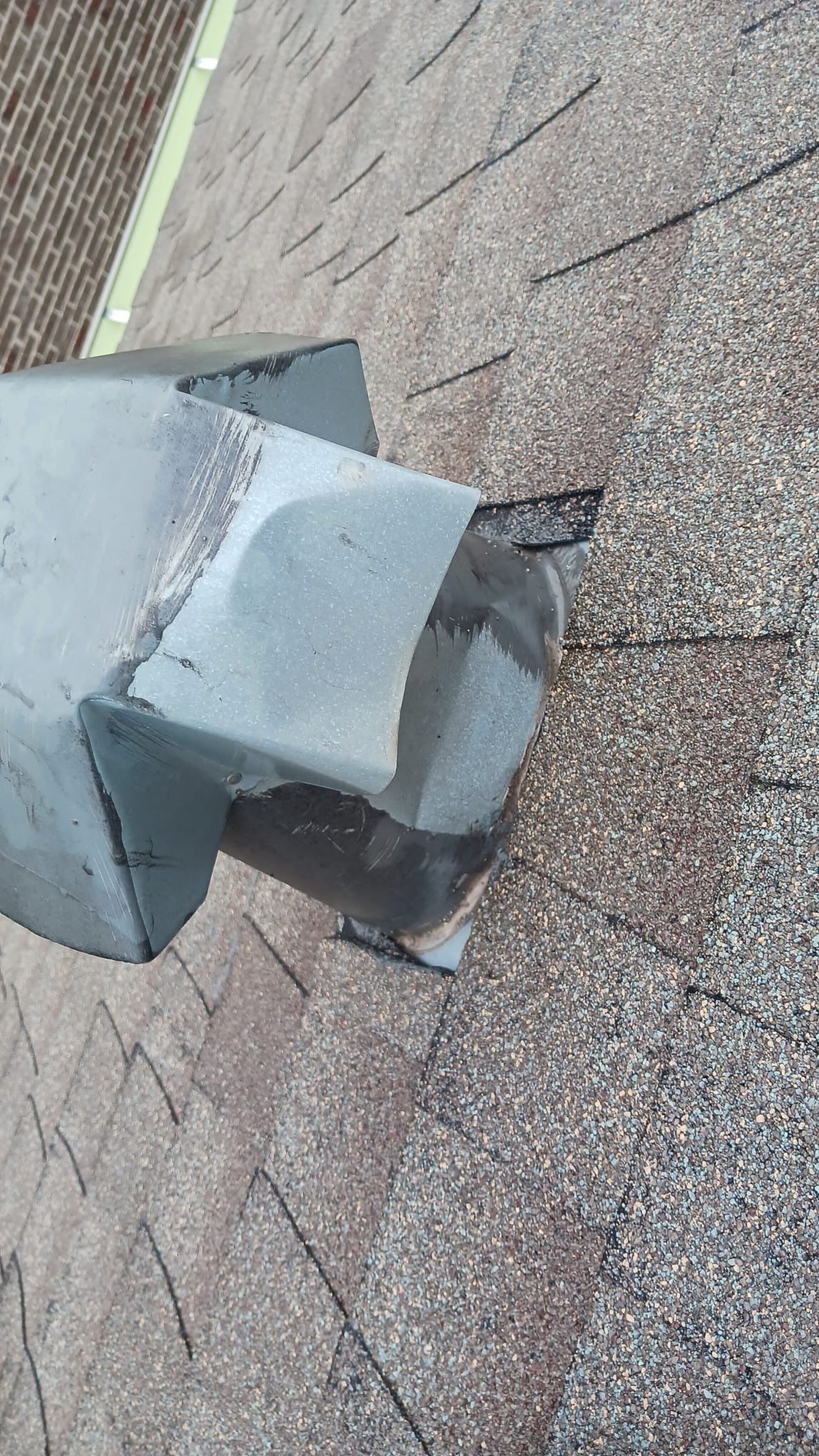 Hail Damage using Owen's Corning Duration (Lifetime) Shingles by Roof Repair Company