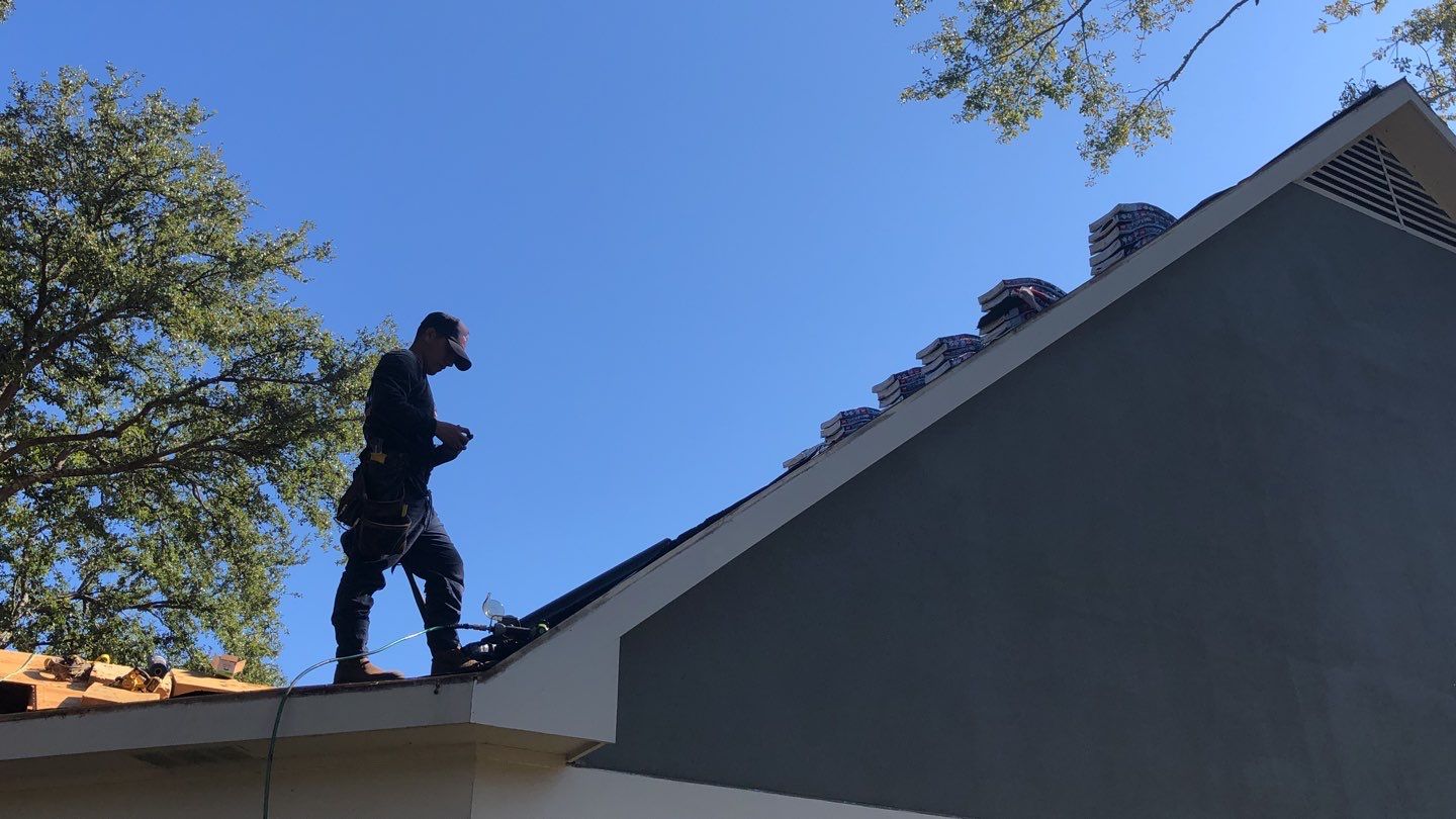 Residential Roofing Installation using Roof Replacement by American Roofing & Construction LLC