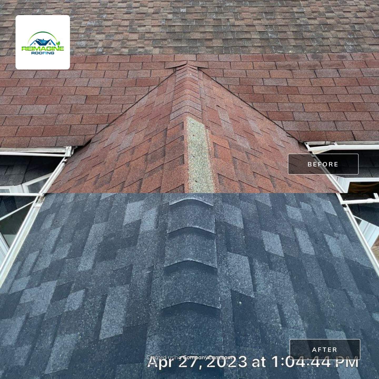 Estate Gray Shingles by Reimagine Roofing