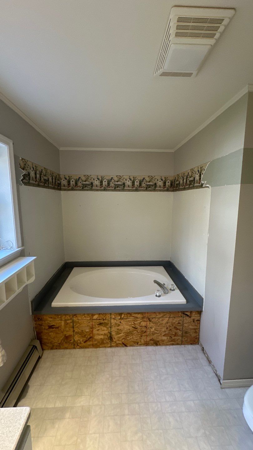 Tub to Walk-In Shower Conversion in New Marlborough, MA by Yankee Home Improvement