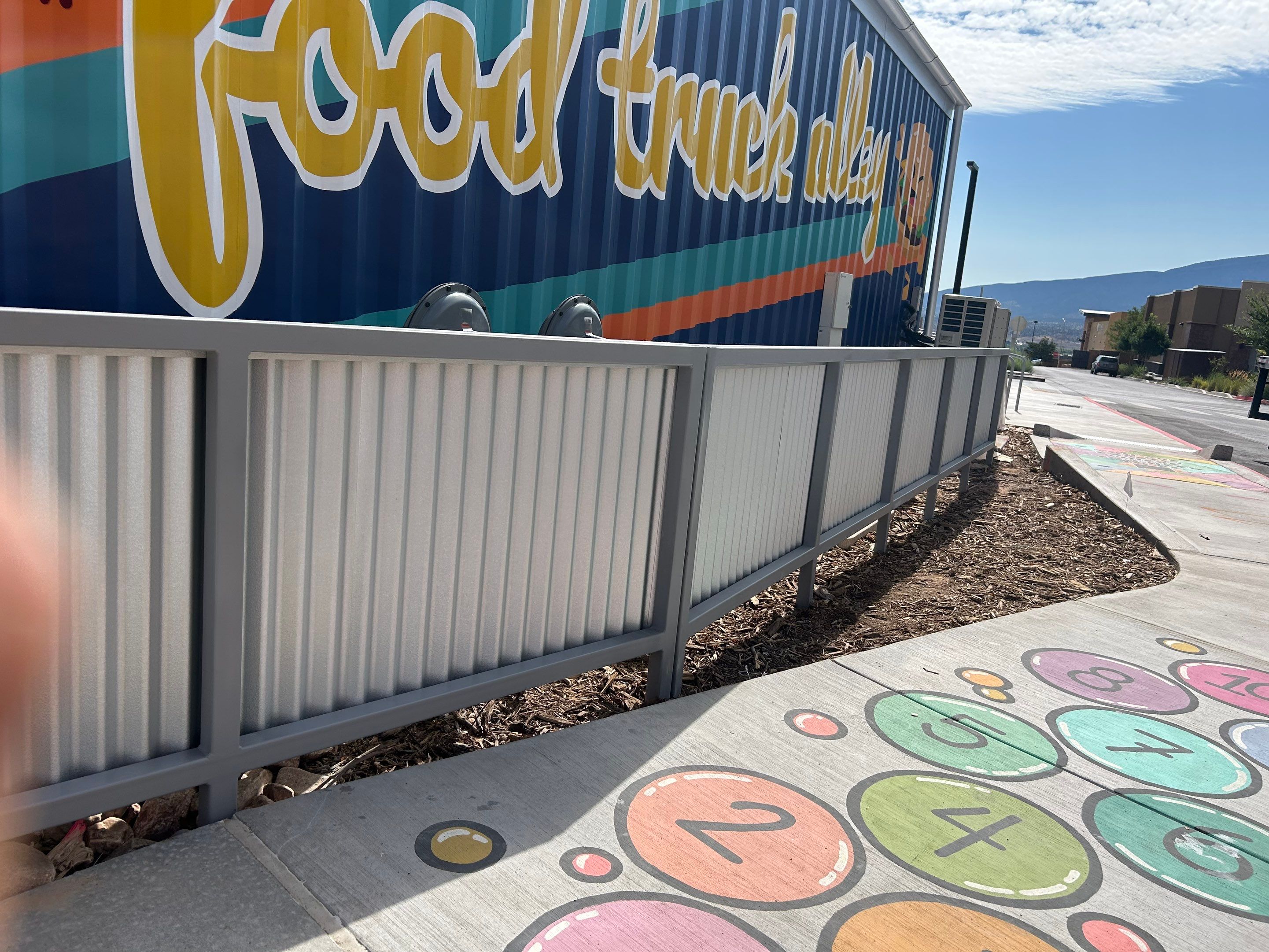 Light Commercial using 8' DM Classic by Valley Fence Company