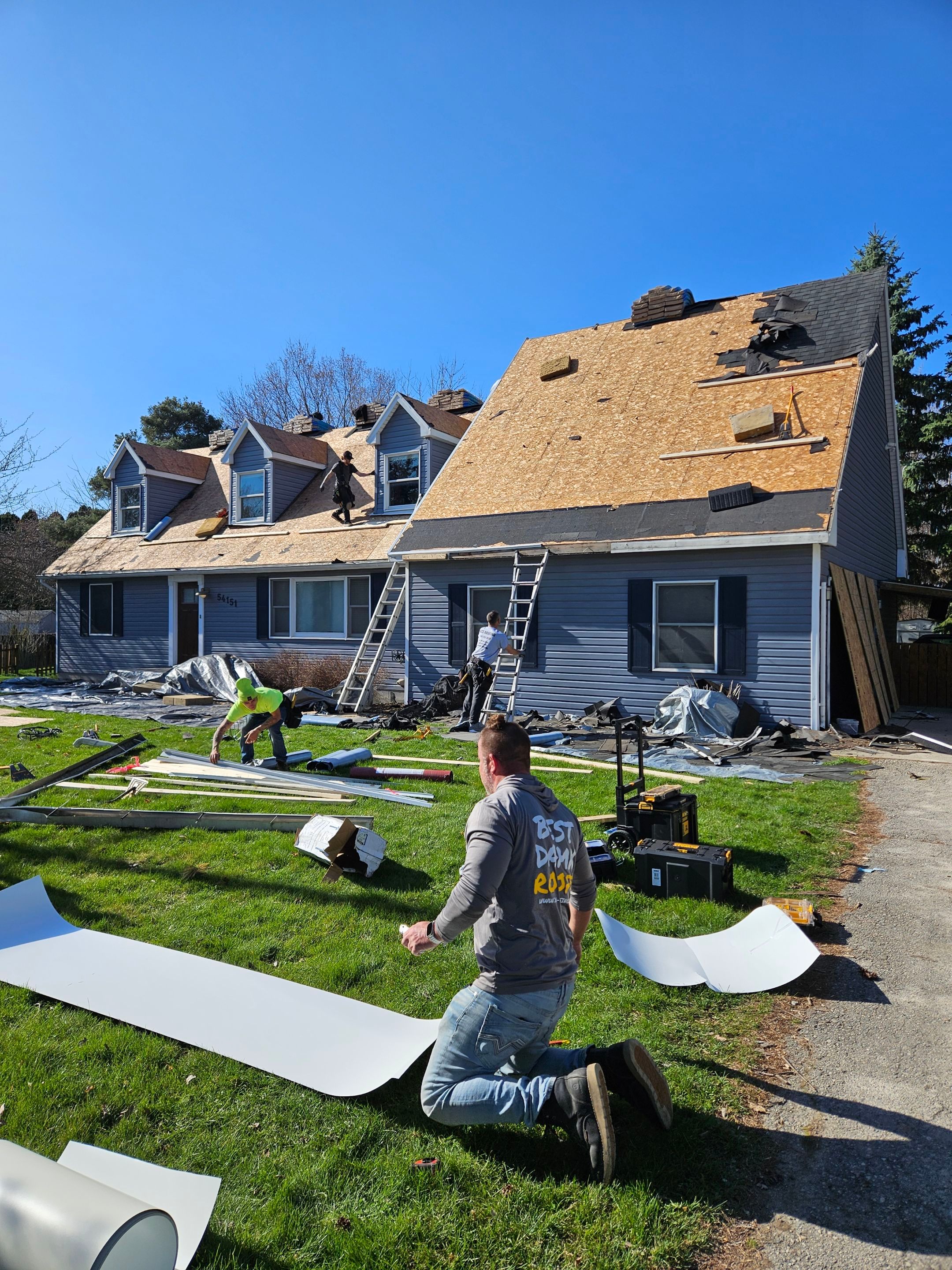 Residential Roofing Installation using CertainTeed - Landmark - Pewter by JNR Roofing LLC
