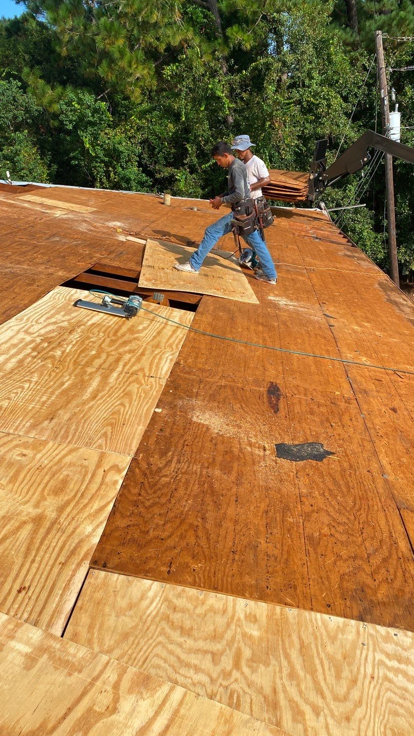 Commercial Roofing Installation using Roof Replacement by American Roofing & Construction LLC
