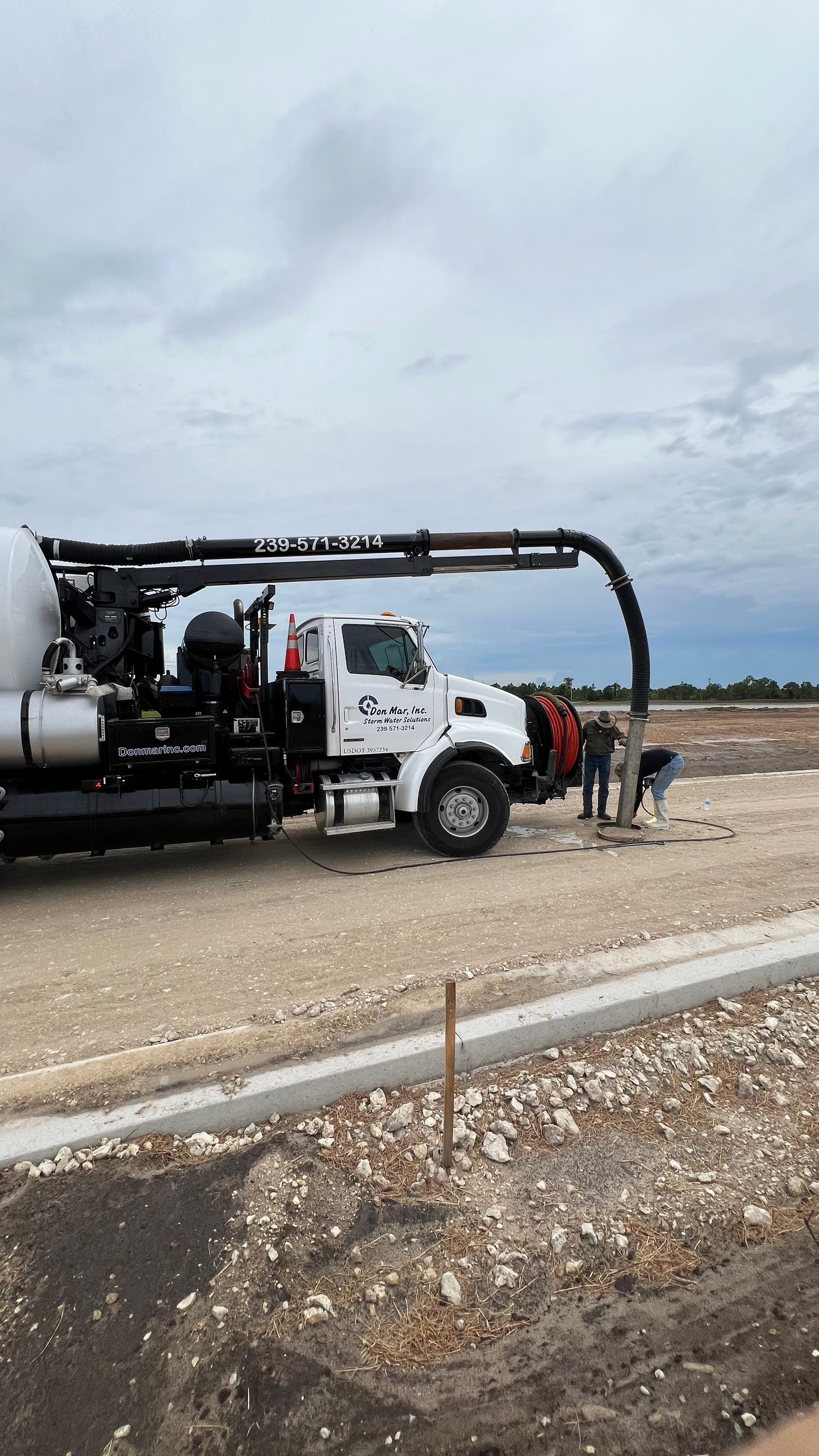 Lehigh Acres New Construction Community Sewer System Cleaning Part 2 by Don Mar, Inc. Storm Water Solutions
