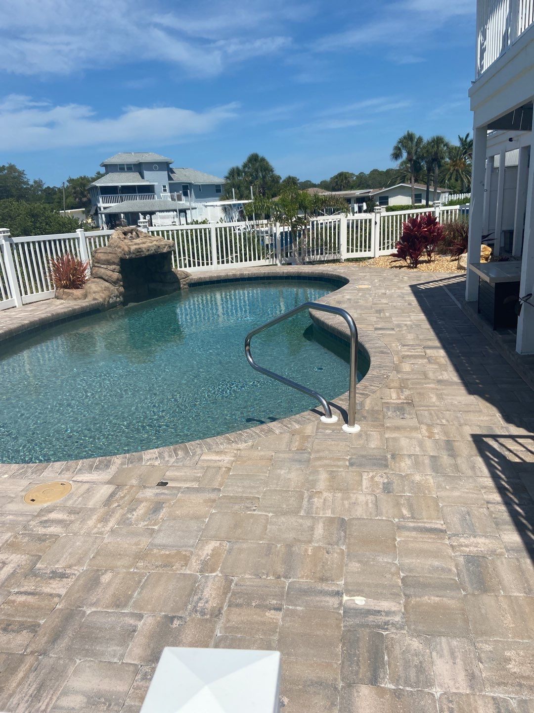 Nokomis, FL 4 ft. Tall 3-Rail Black Aluminum Fence by Asap fence and gates, LLC