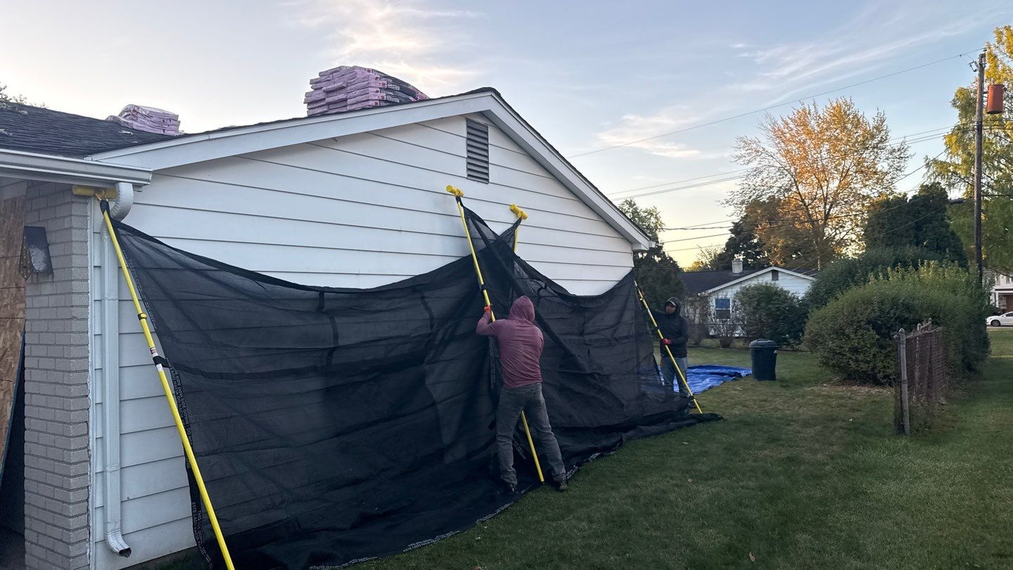 Roof Replacement using Owens Corning Williamsburg Grey by 180 Contractors