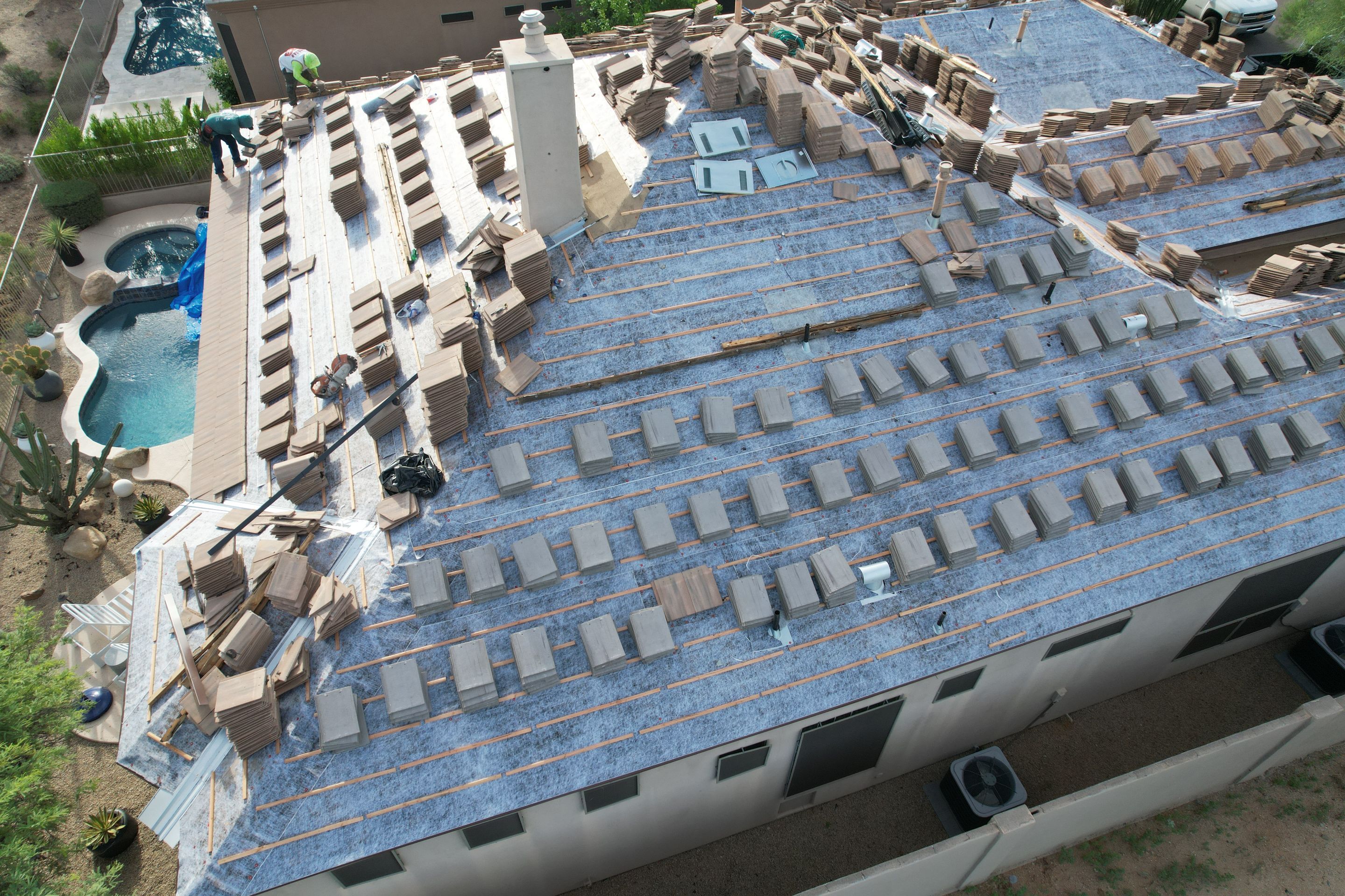Project in Scottsdale, AZ by Showtime Roofing & Coatings LLC