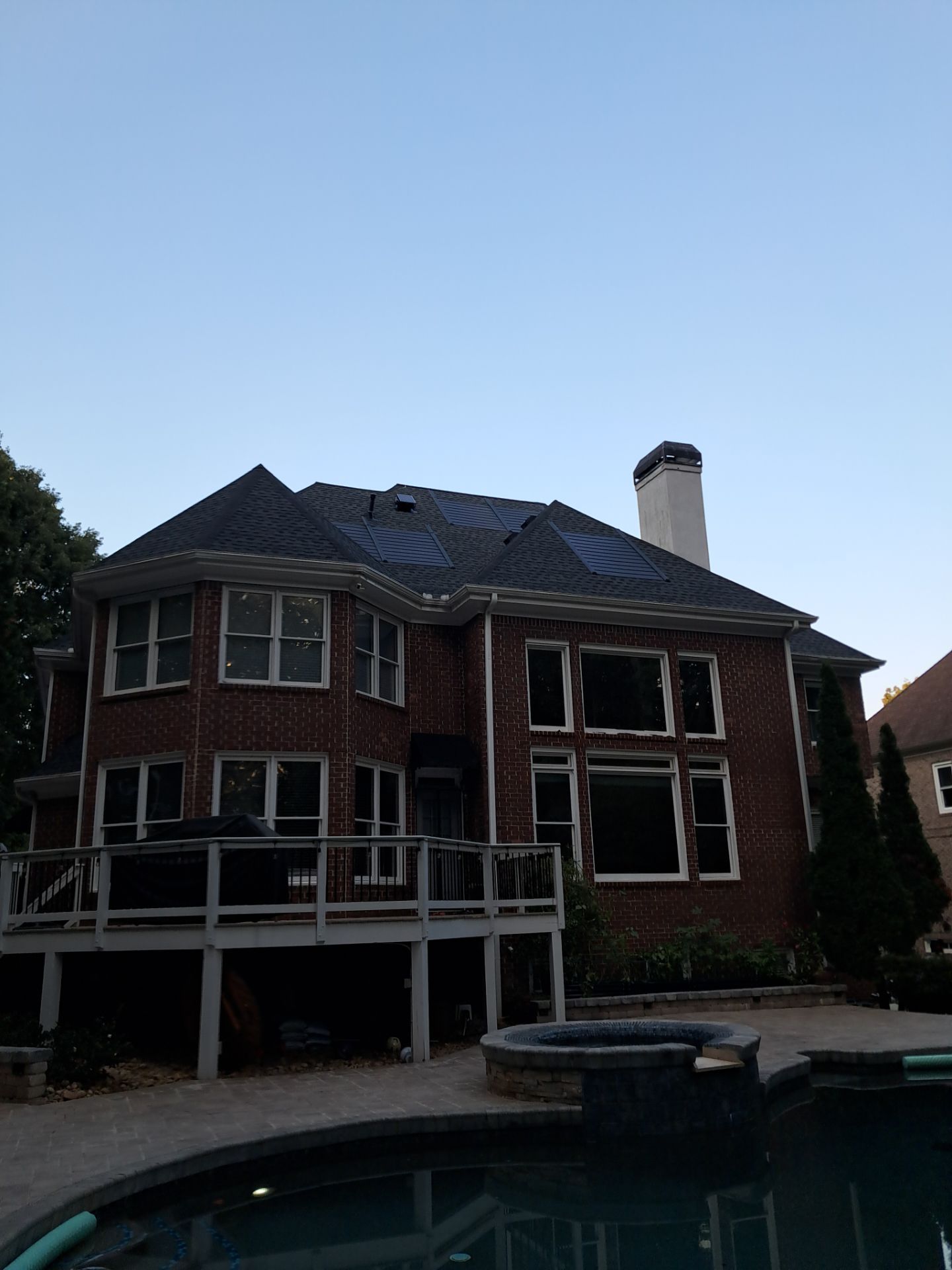 Residential Roof Replacement using GAF HDZ - Charcoal shingles by Elite Roofing LLC