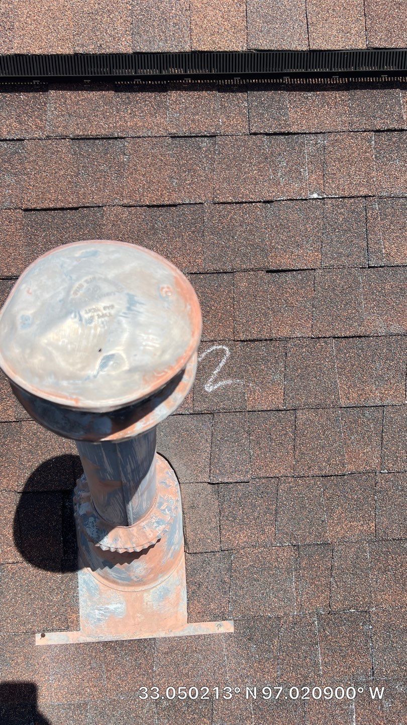 Exterior Makeover Reroof, Gutters and Exterior Paint by Tex-Line Roofing