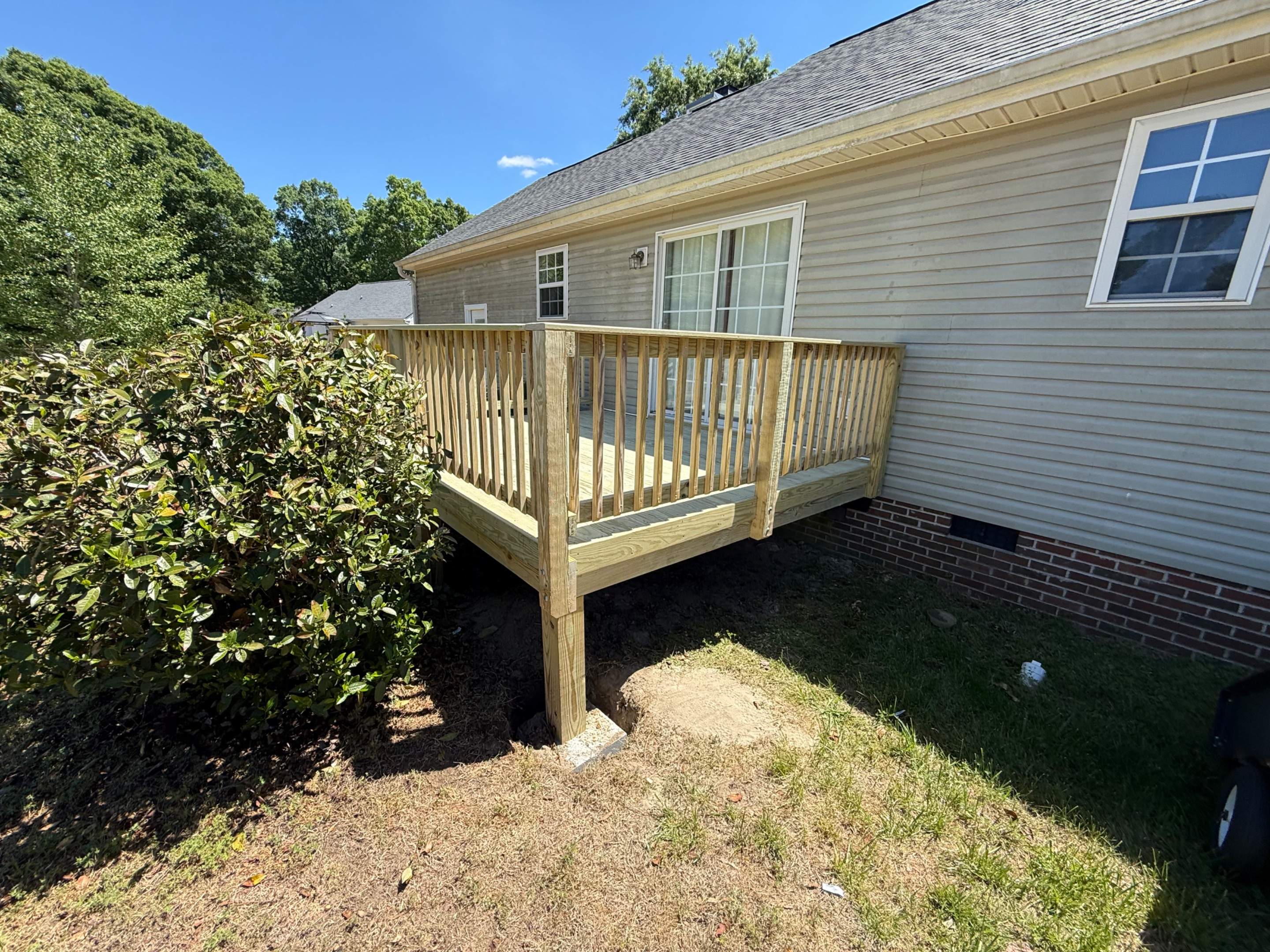 New Deck and Doors by The Remodeling Company