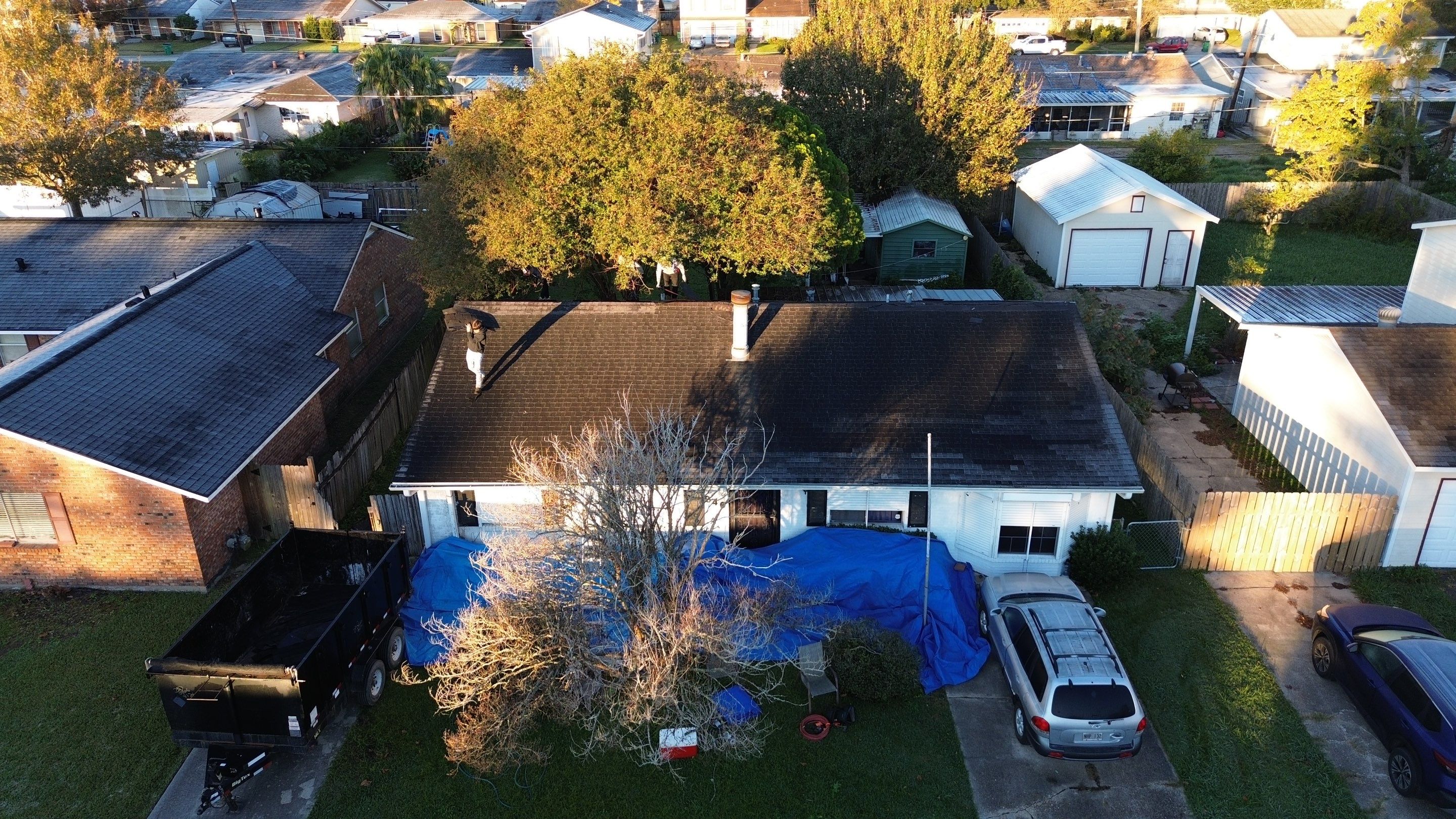 Roof Replacement in Gretna by HDS Contractors