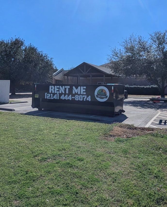 Fort Worth Dumpster by REH Construction, LLC.