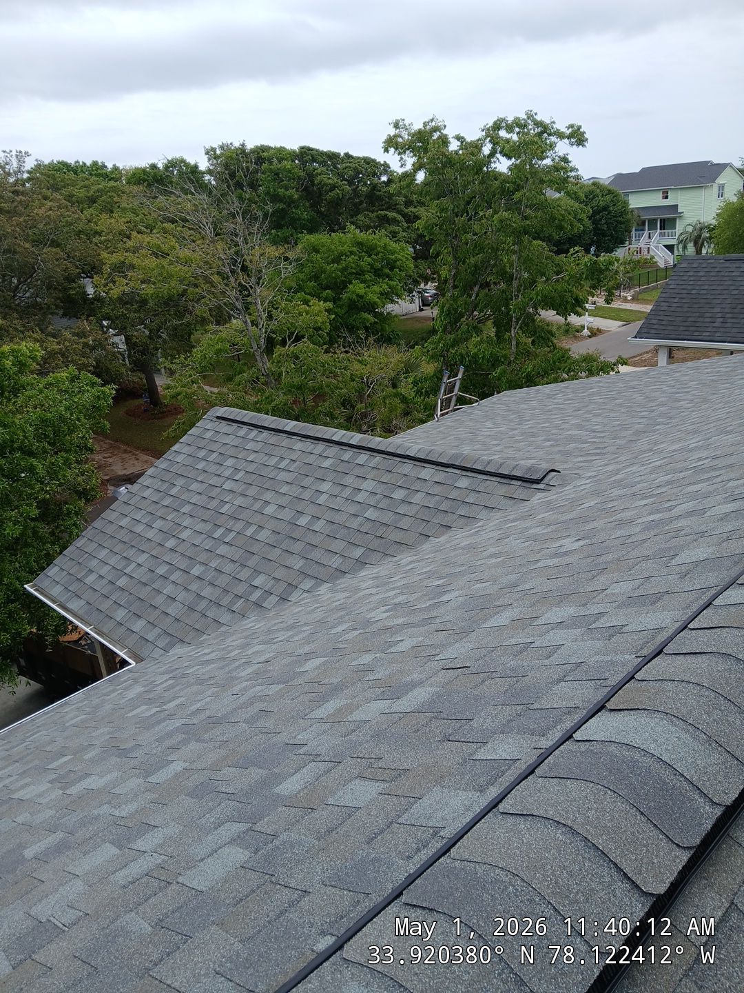 Fortified Roof Replacement in Oak Island by Roofing Contractors Wilmington using Landmark Pro Georgetown Gray by RGR Construction and Roofing, LLC