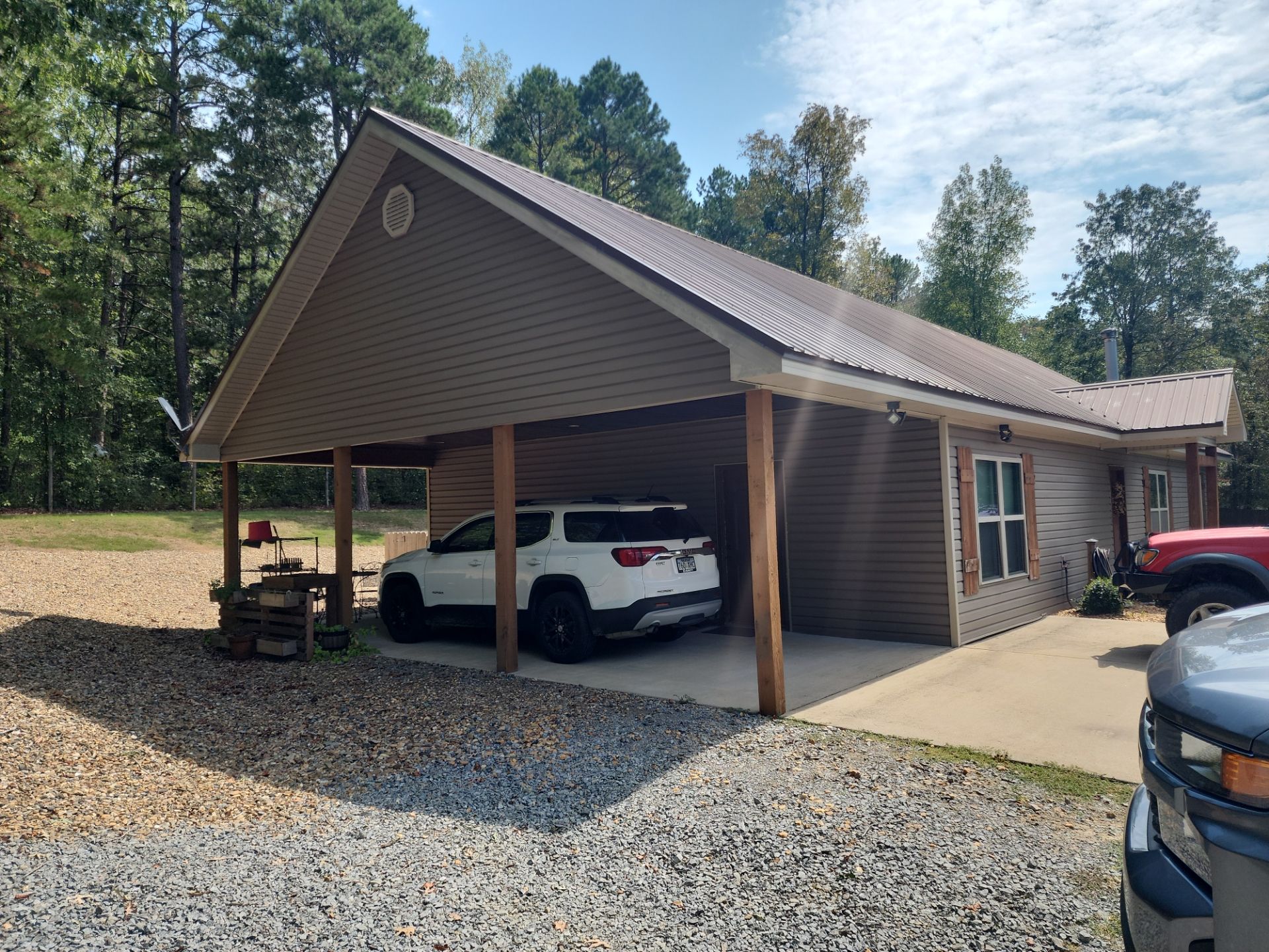 Residential Metal Roof Replacement using Reed's Metals: 26 GA. Standing Seam: Charcoal Grey by Hostetler Roofing